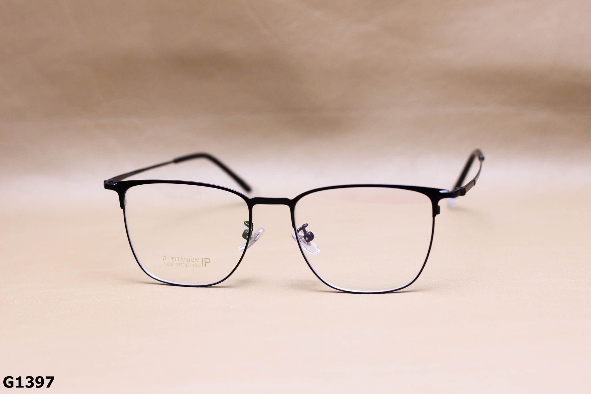 Gọng Kính Cận Titanium Cao Cấp, Dáng Vuông Unisex - G1397