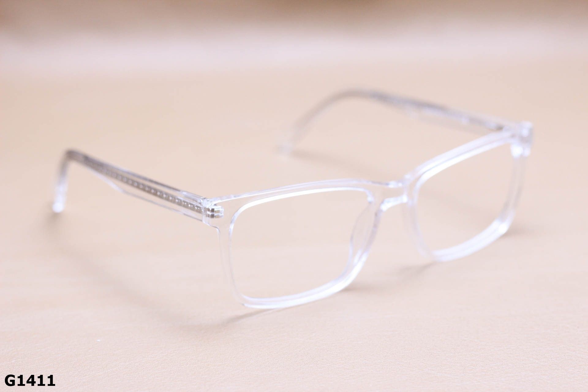 Gọng Kính Cận Thời Trang Unisex, Nhựa Acetate Nguyên Khối - G1411