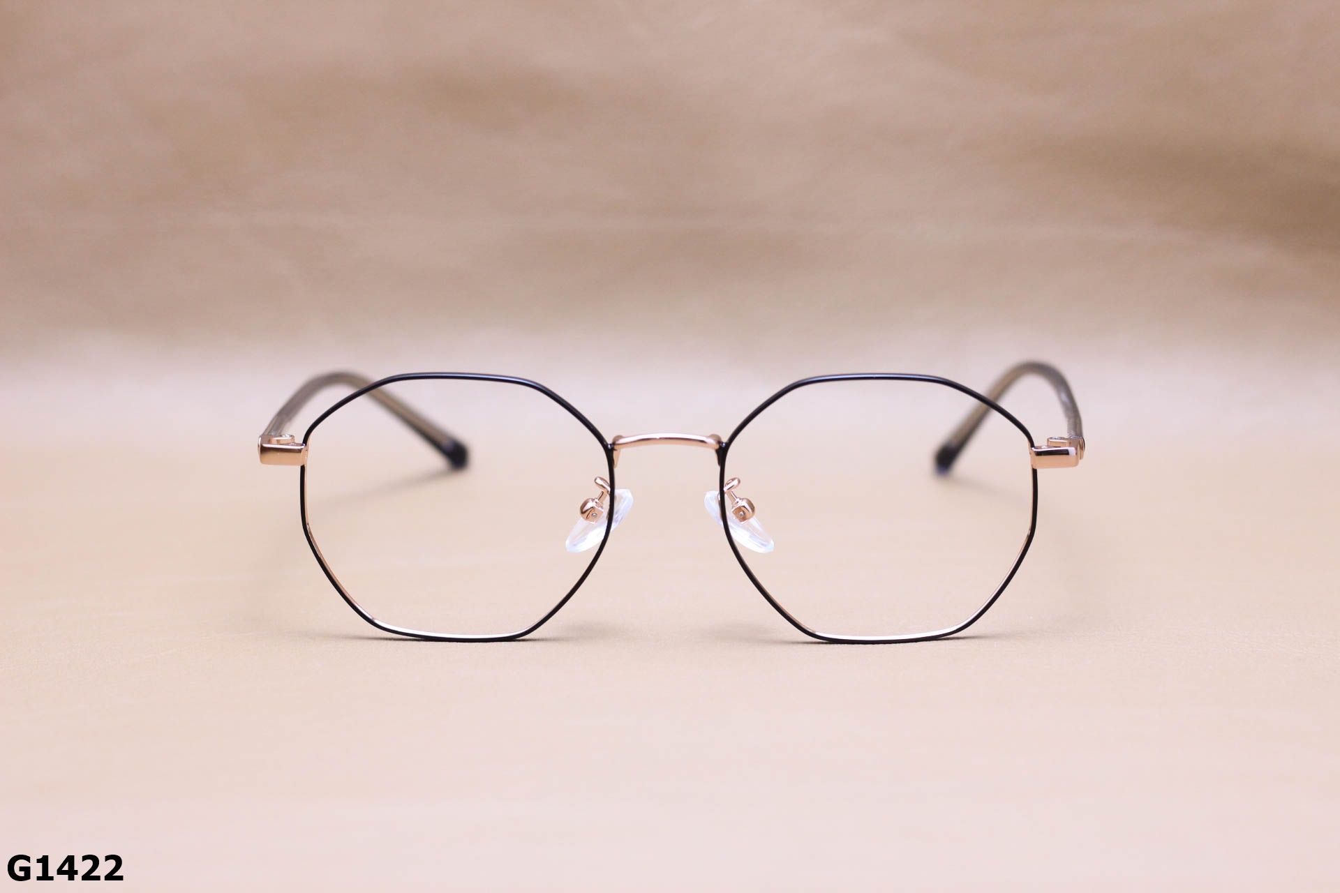 Gọng Kính Cận Hợp Kim Lục Giác Thời Trang Unisex - G1422