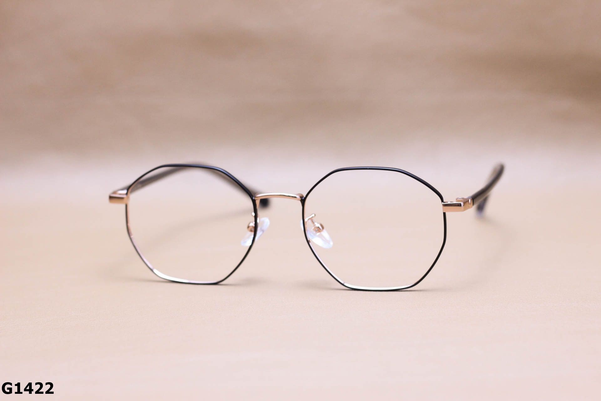 Gọng Kính Cận Hợp Kim Lục Giác Thời Trang Unisex - G1422