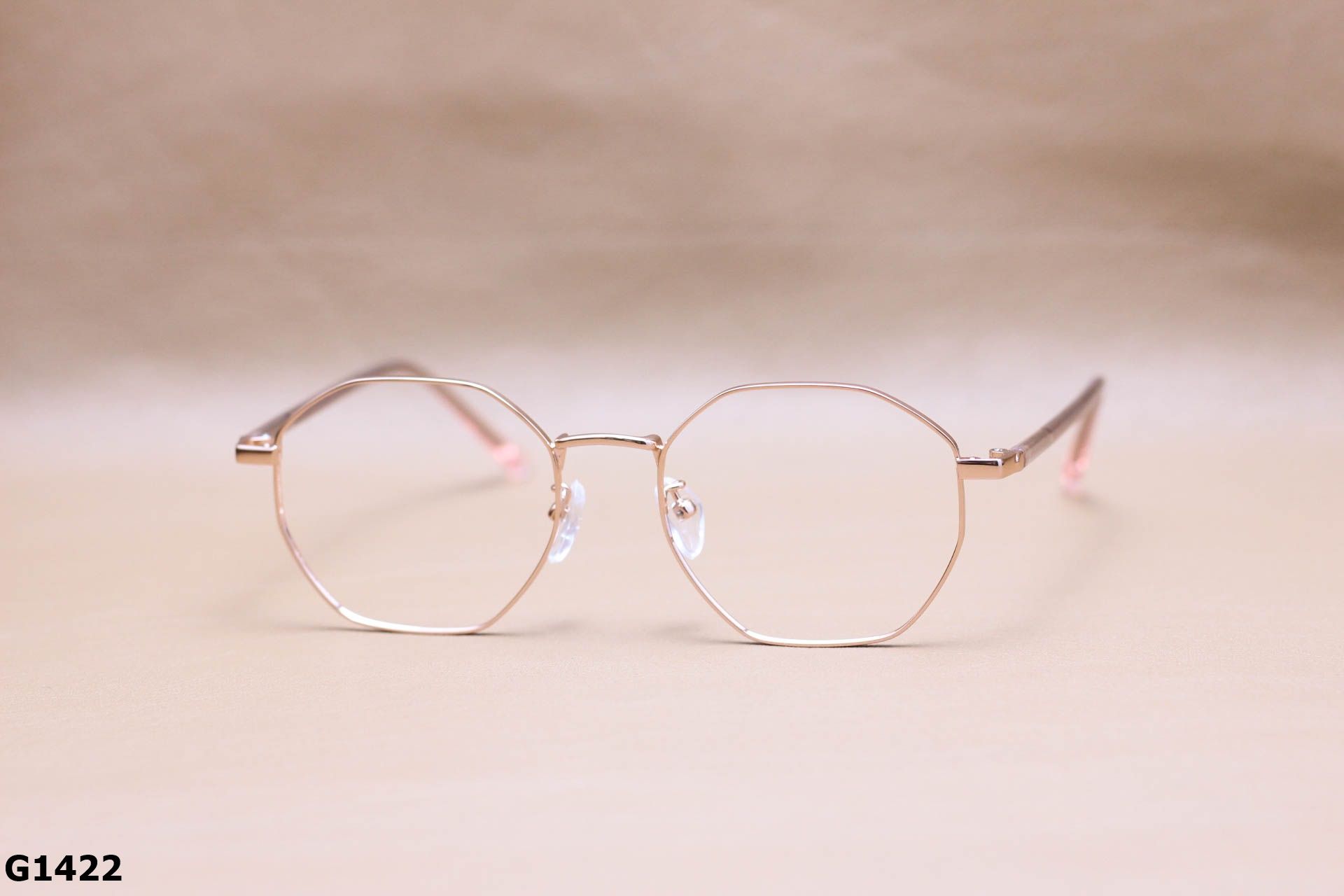 Gọng Kính Cận Hợp Kim Lục Giác Thời Trang Unisex - G1422