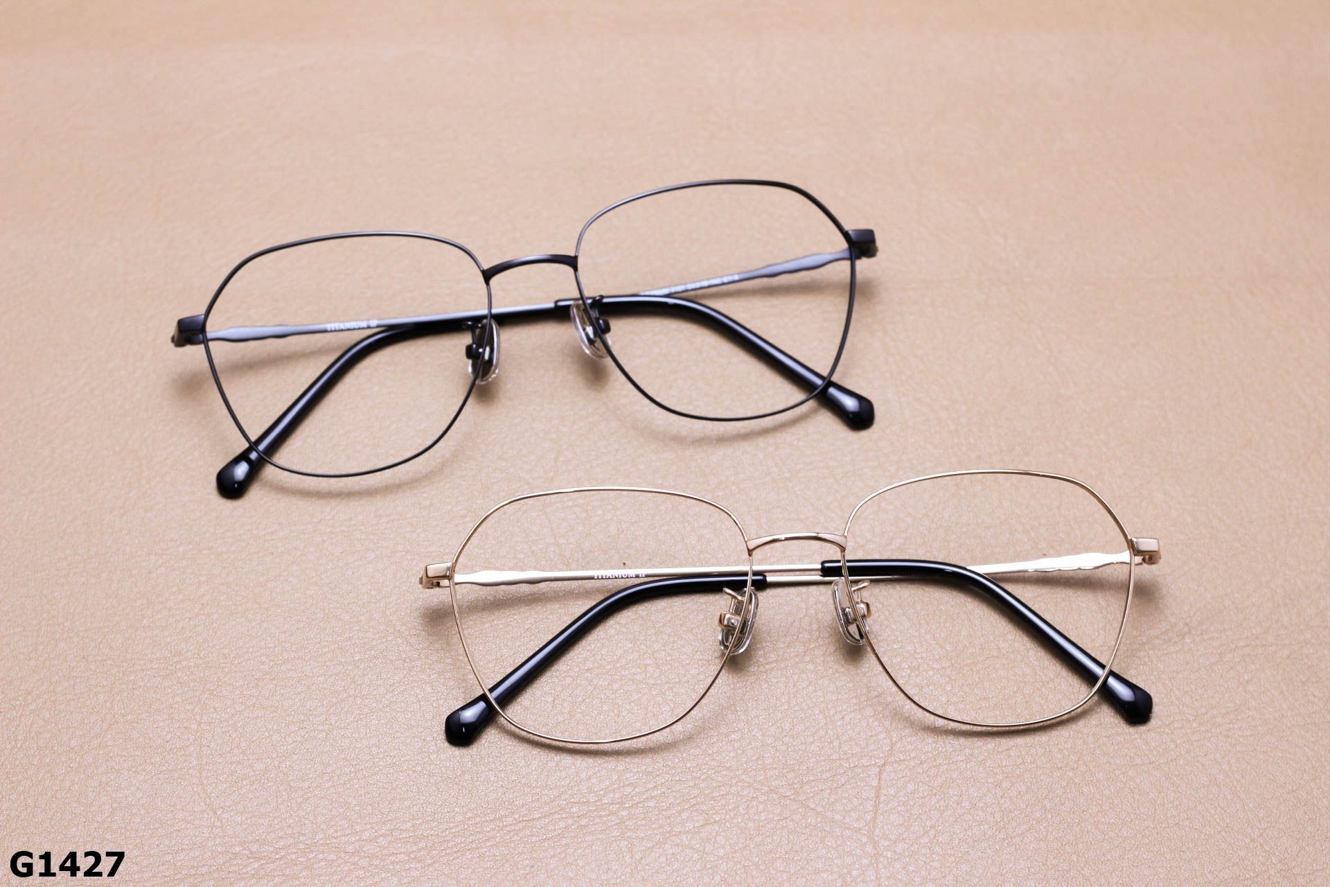 Gọng Kính Cận Titanium Lục Giác Thời Trang Cao Cấp Unisex - G1427