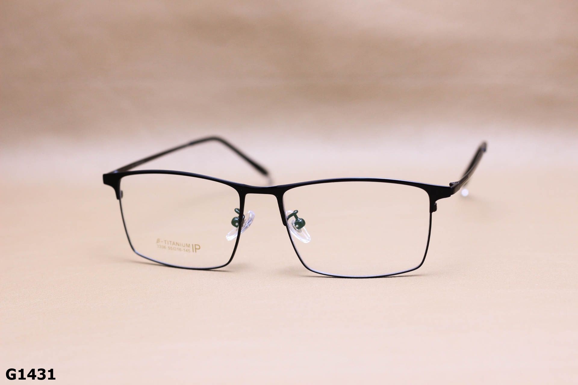 Gọng Kính Cận Titanium Cao Cấp, Dáng Vuông Unisex - G1431