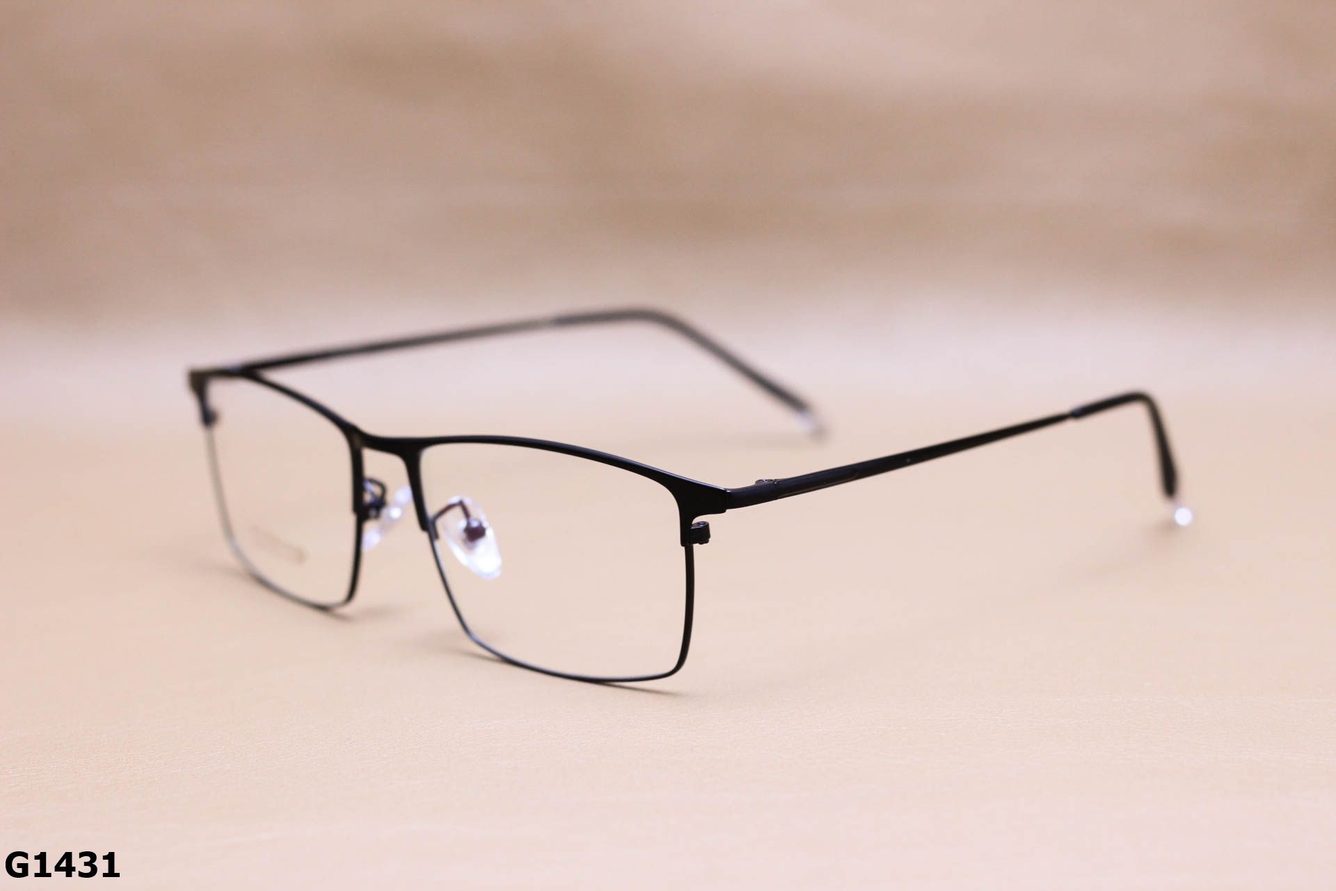 Gọng Kính Cận Titanium Cao Cấp, Dáng Vuông Unisex - G1431