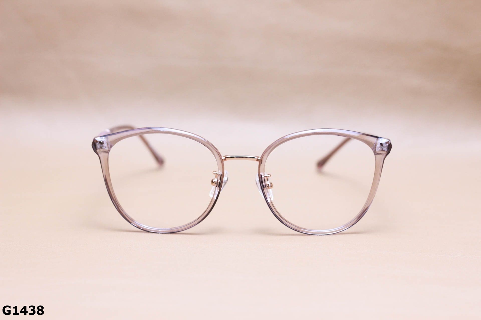 Gọng Kính Cận Mắt Mèo Nhựa, Hợp Kim Thời Trang Unisex - G1438