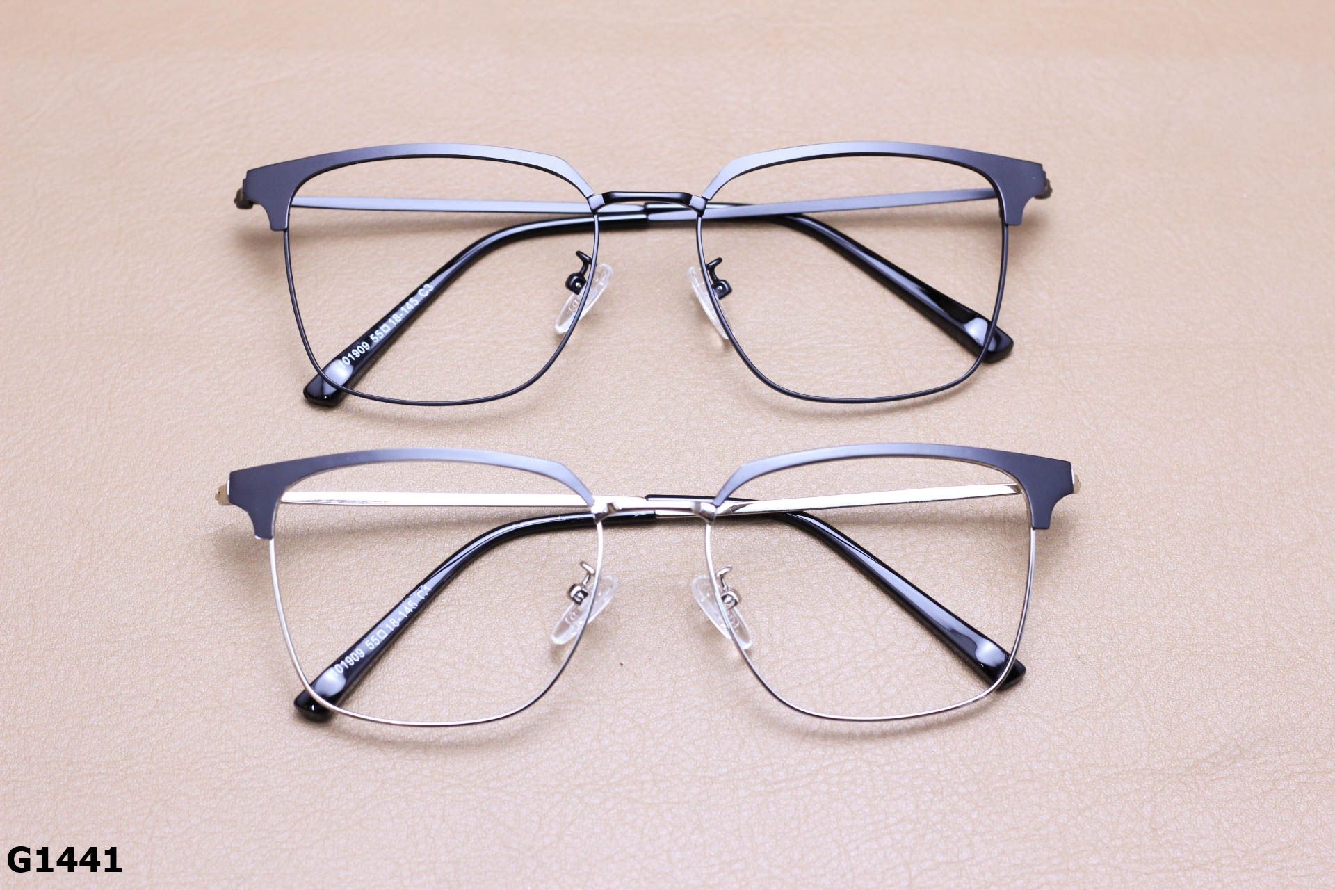 Gọng Kính Cận Hợp Kim Unisex, Dáng Thanh Mảnh - G1441