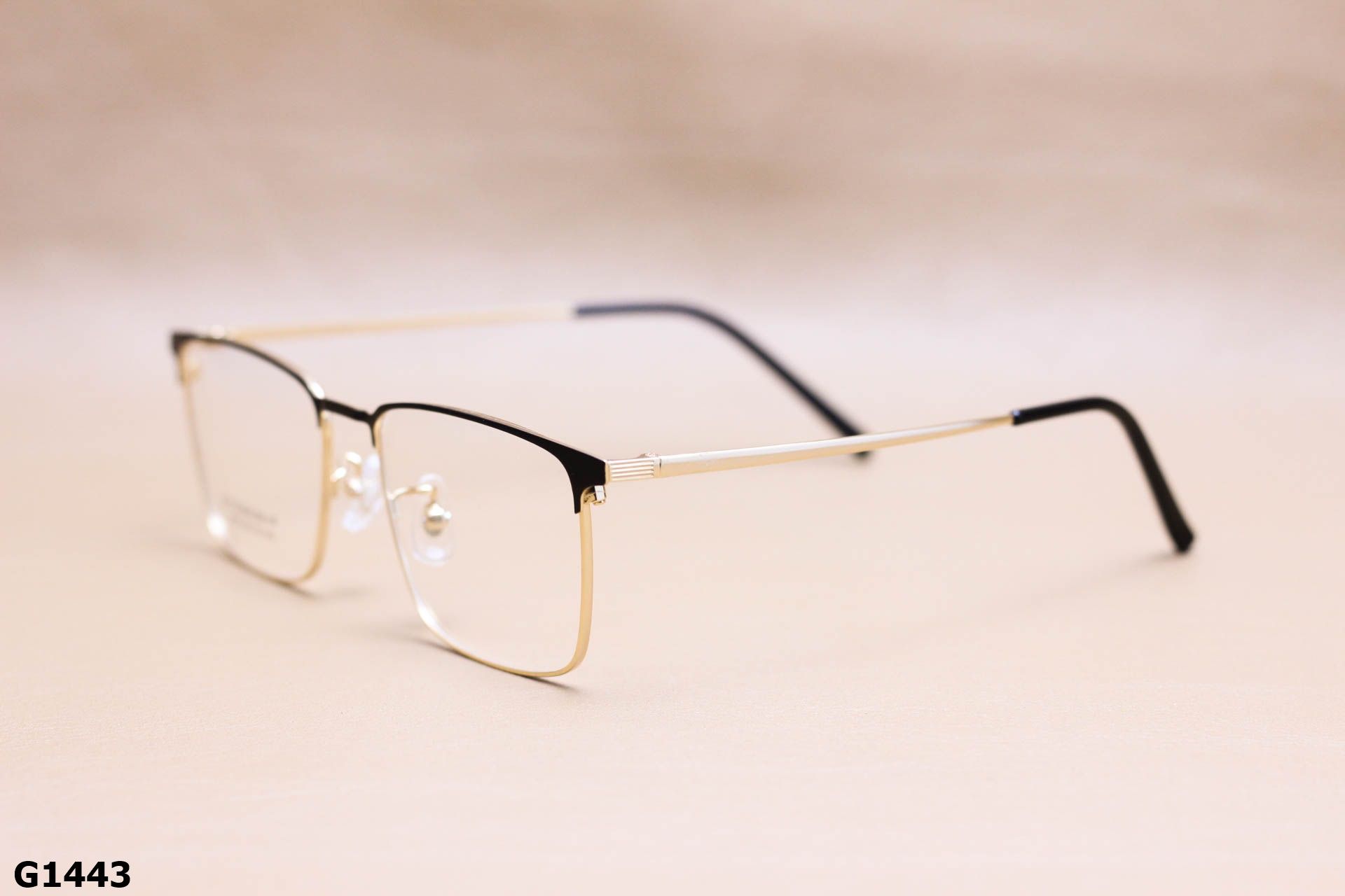 Gọng Kính Cận Titanium Cao Cấp, Dáng Vuông Unisex - G1443