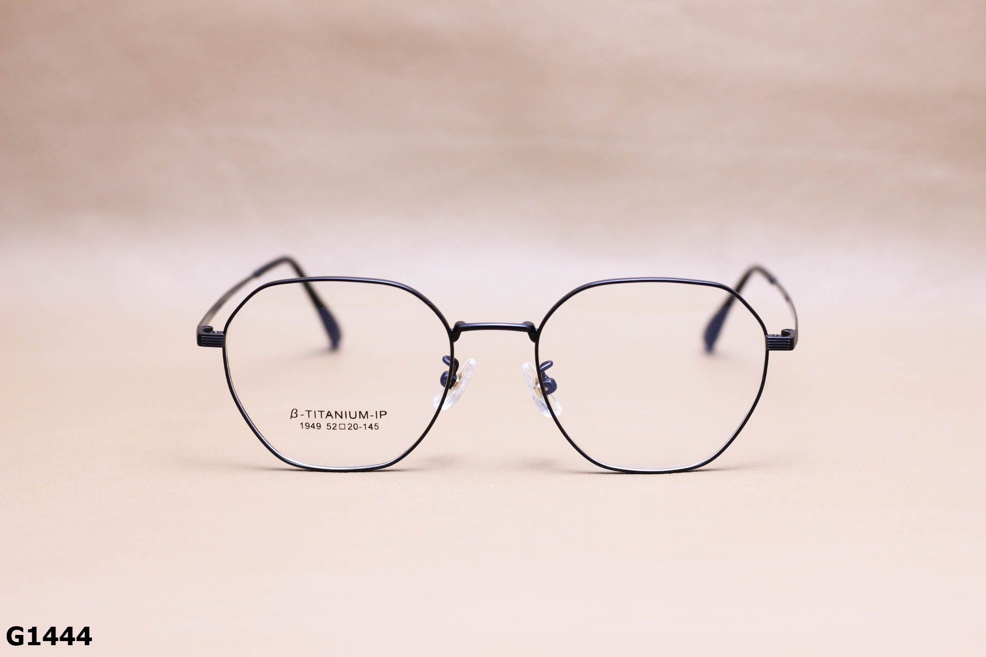 Gọng Kính Cận Titanium, Dáng Lục Giác Thời Trang Cao Cấp Unisex - G1444