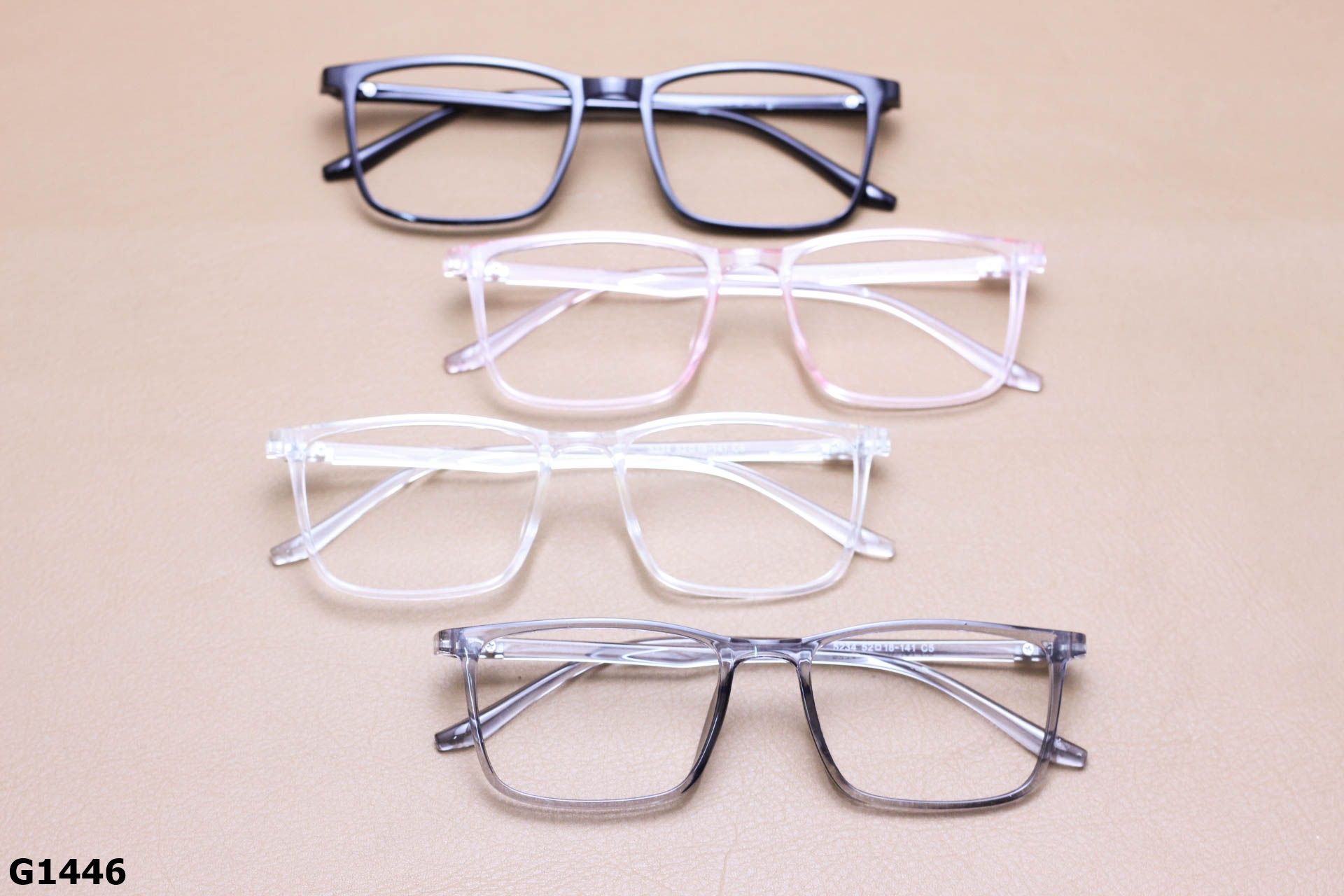 Gọng Kính Cận Nhựa Dẻo TR90 Dáng Vuông Unisex - G1446