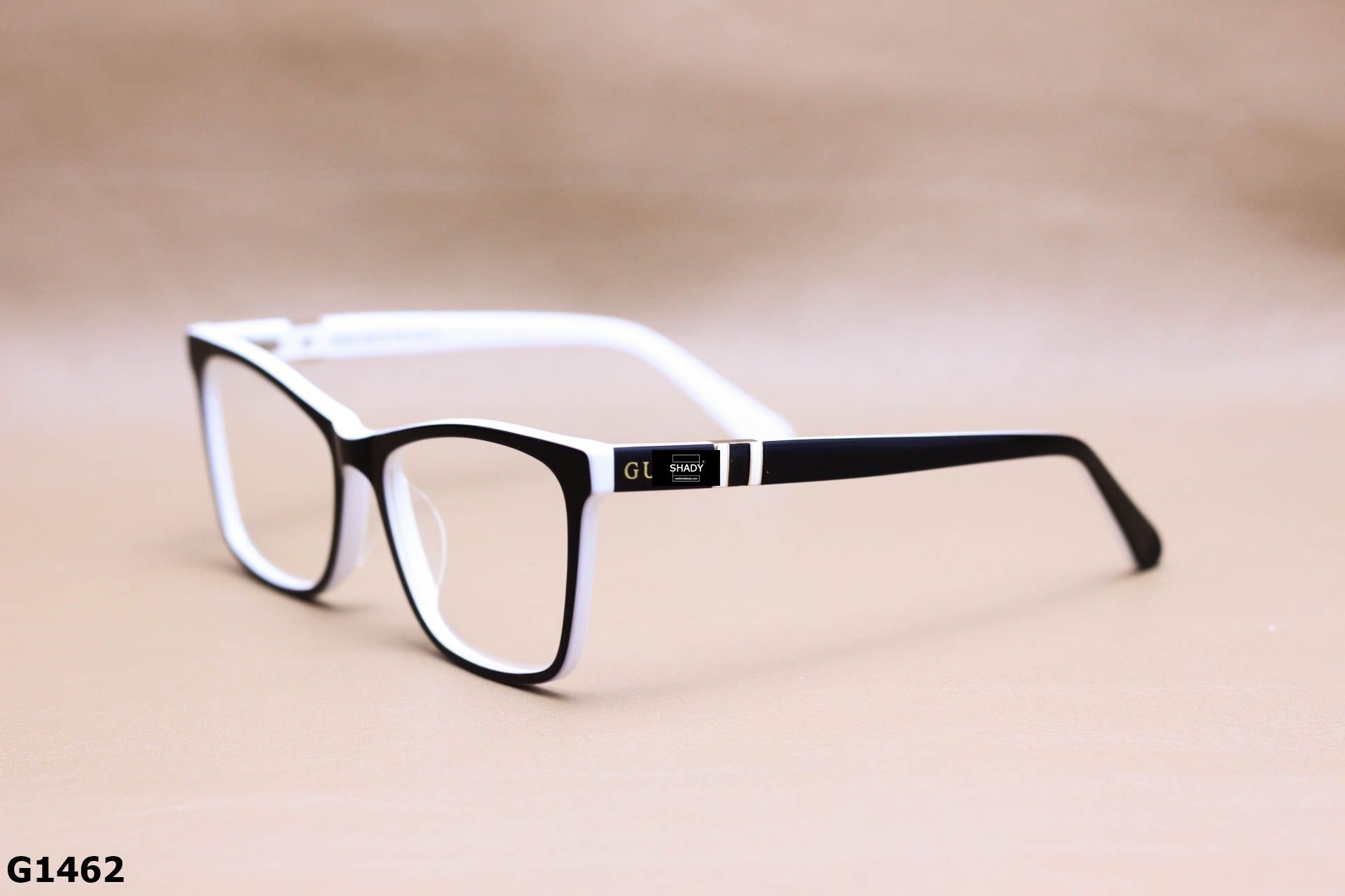 Gọng Kính Cận Vuông Mắt Mèo Thời Trang Unisex, Nhựa Acetate Nguyên Khối - G1462