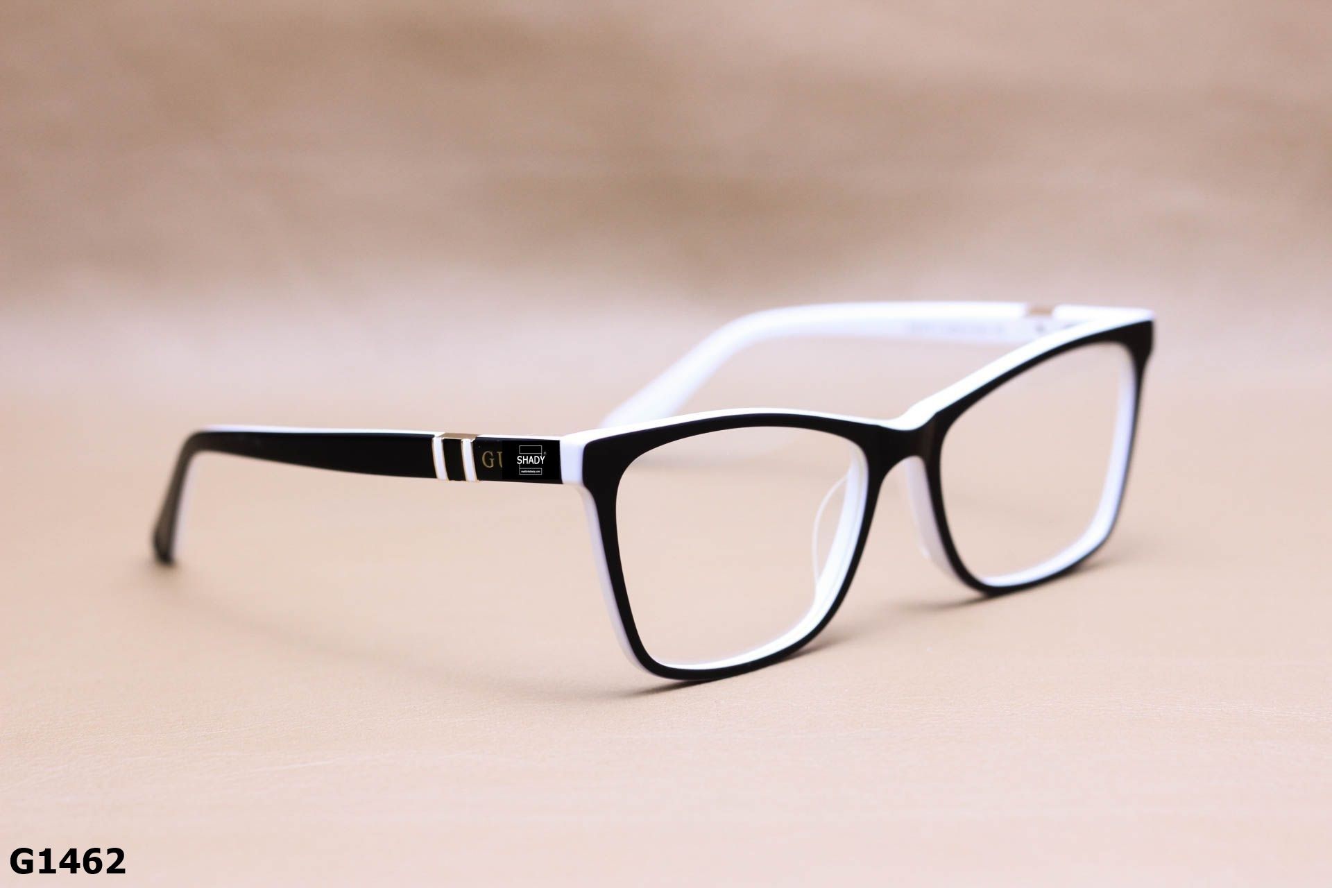 Gọng Kính Cận Vuông Mắt Mèo Thời Trang Unisex, Nhựa Acetate Nguyên Khối - G1462