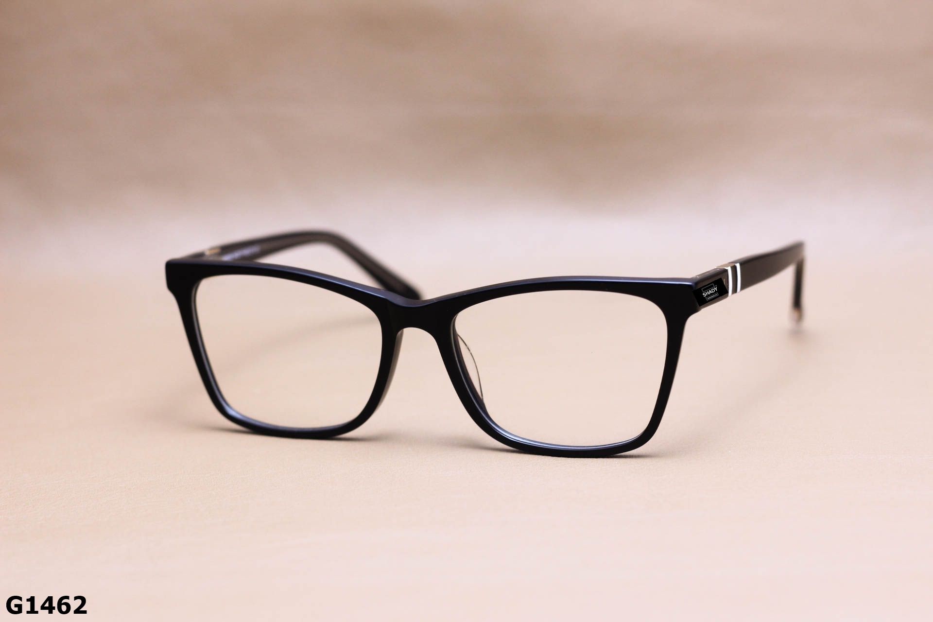 Gọng Kính Cận Vuông Mắt Mèo Thời Trang Unisex, Nhựa Acetate Nguyên Khối - G1462