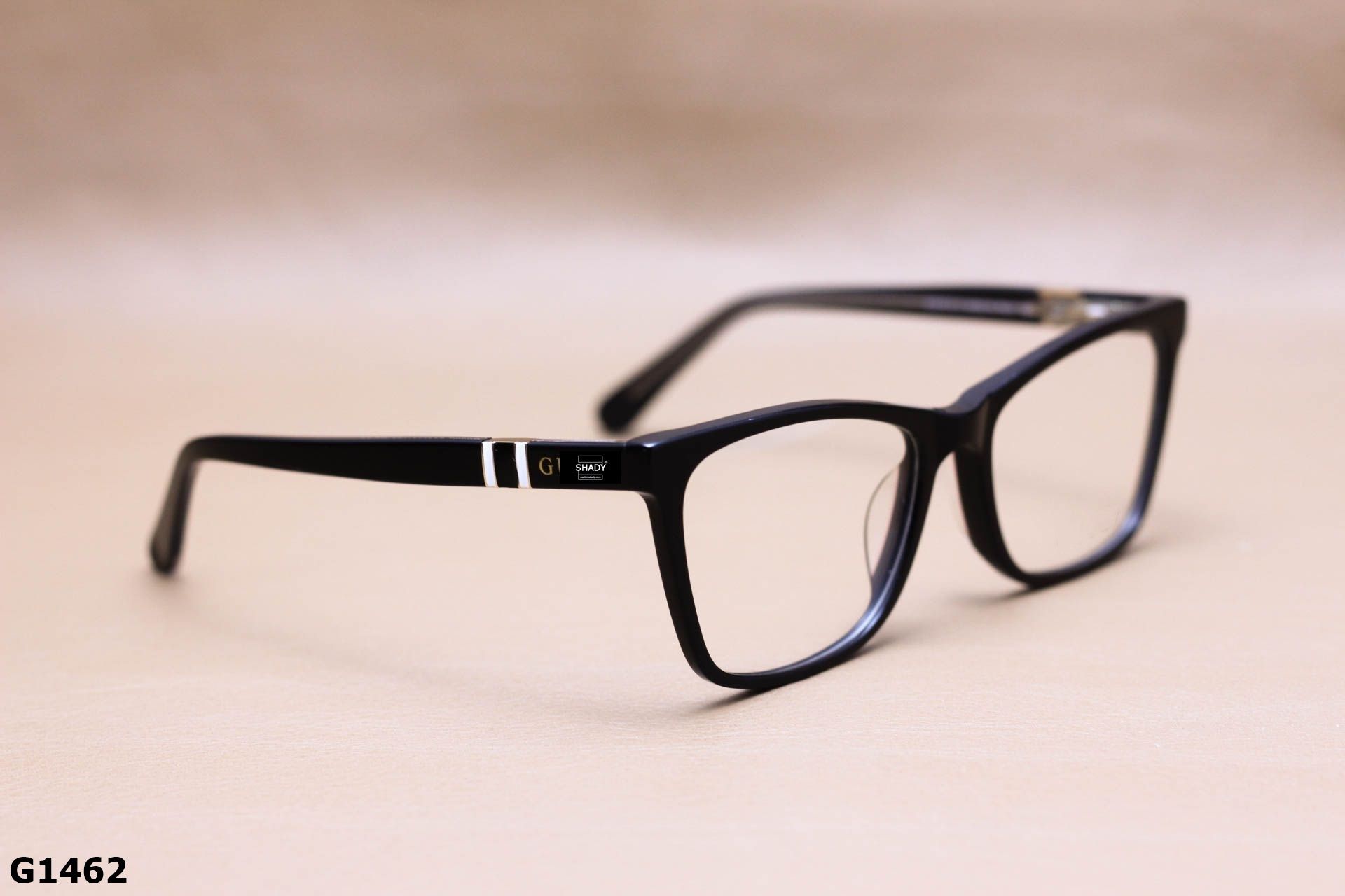 Gọng Kính Cận Vuông Mắt Mèo Thời Trang Unisex, Nhựa Acetate Nguyên Khối - G1462