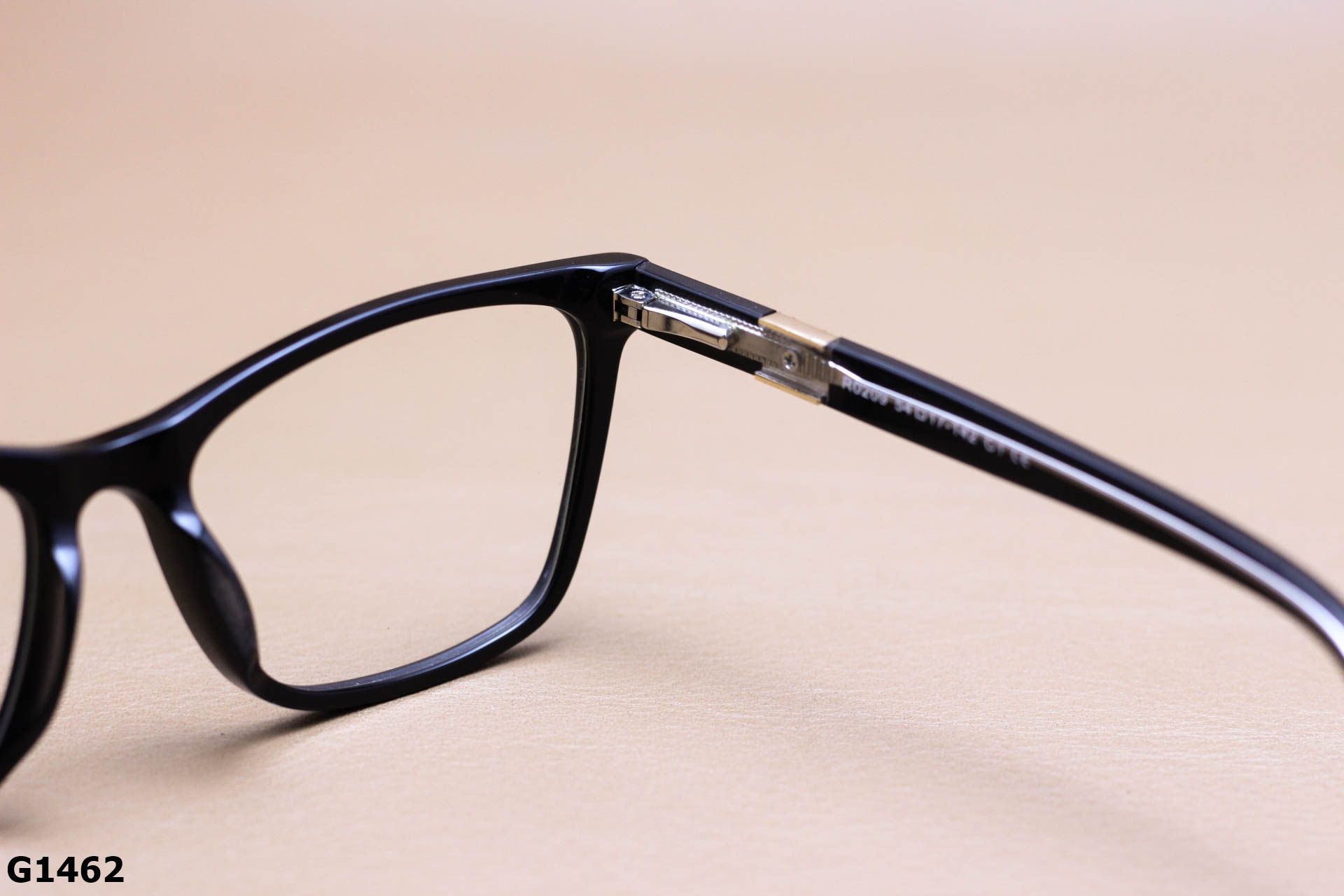 Gọng Kính Cận Vuông Mắt Mèo Thời Trang Unisex, Nhựa Acetate Nguyên Khối - G1462