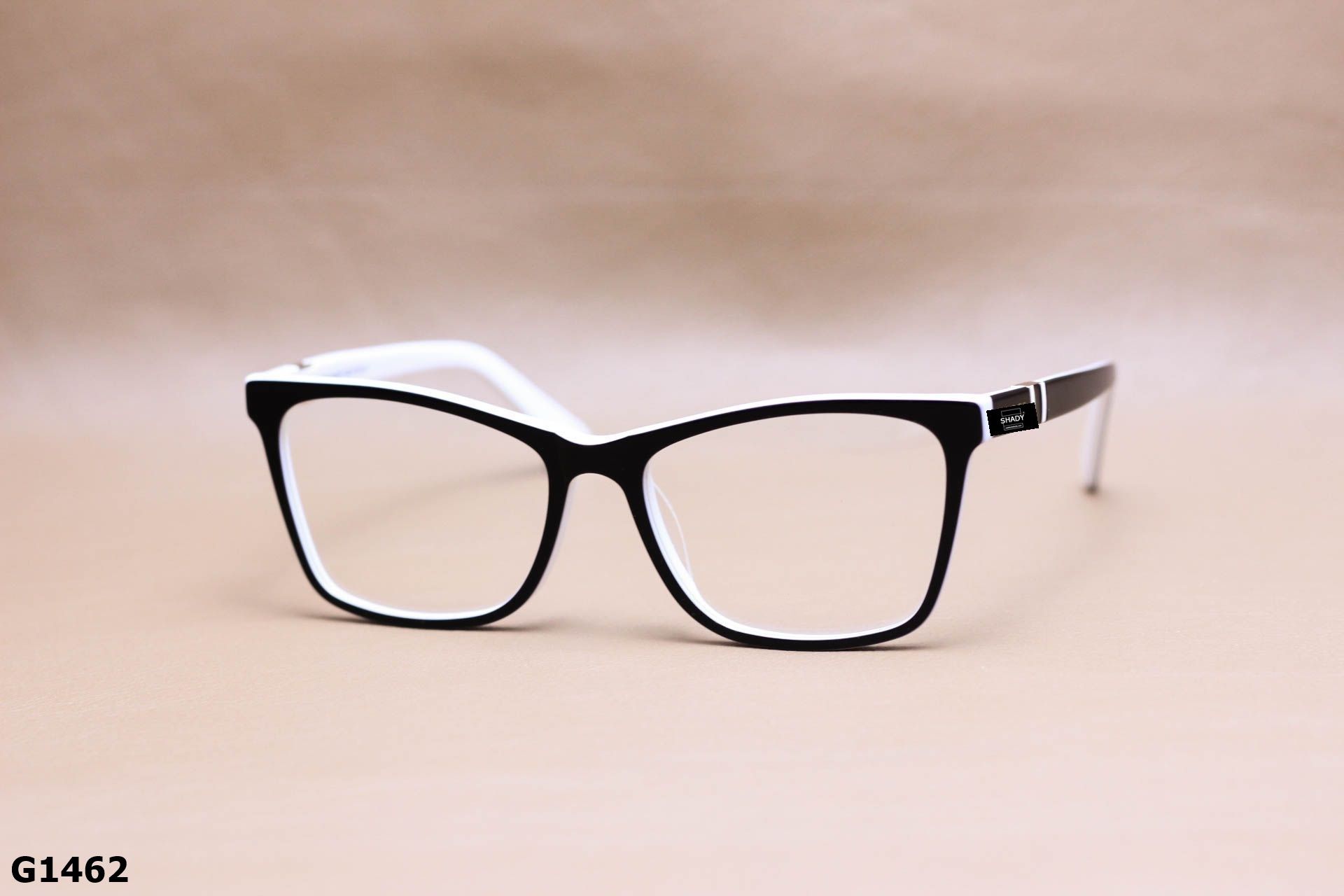 Gọng Kính Cận Vuông Mắt Mèo Thời Trang Unisex, Nhựa Acetate Nguyên Khối - G1462