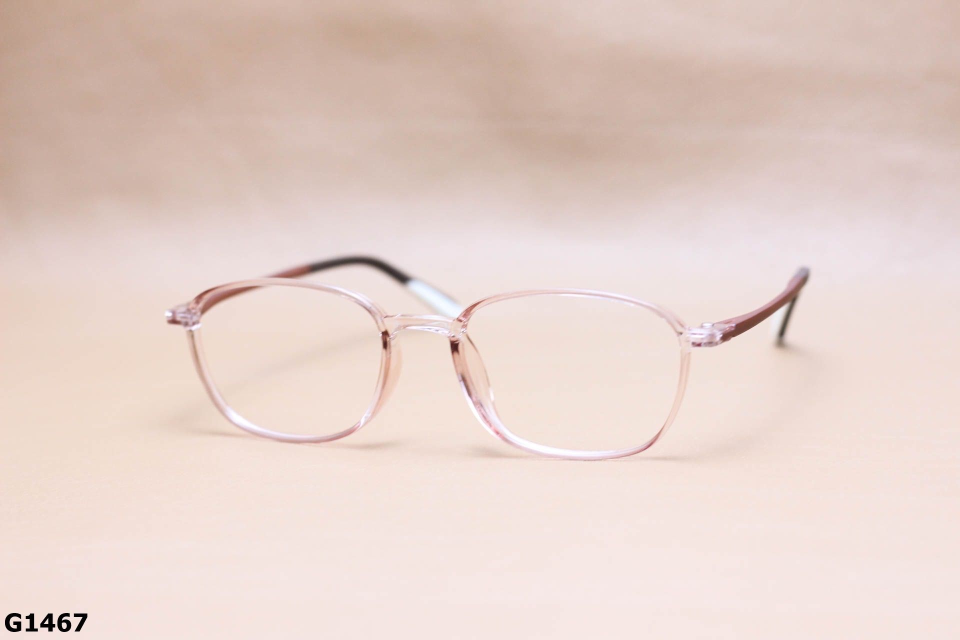 Gọng Kính Cận Thời Trang Unisex Nhựa Dẻo TR90, Dáng Vuông Mảnh - G1467