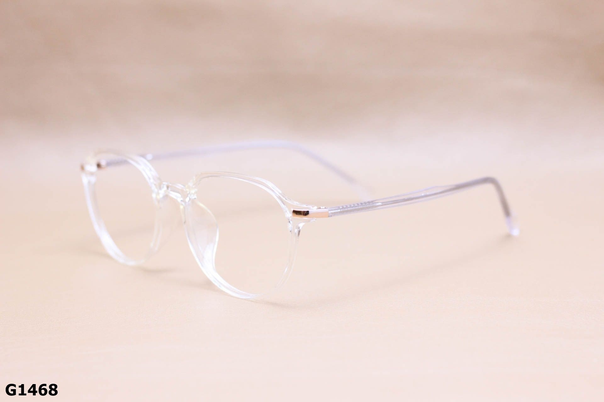 Gọng Kính Cận Thời Trang Unisex Nhựa Dẻo TR90, Dáng Lục Giác - G1468