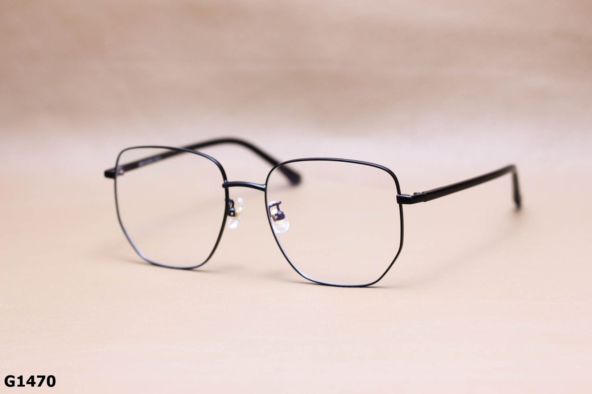 Gọng Kính Cận Tròn Ngố Thời Trang Unisex, Hợp Kim Thanh Mảnh - G1470