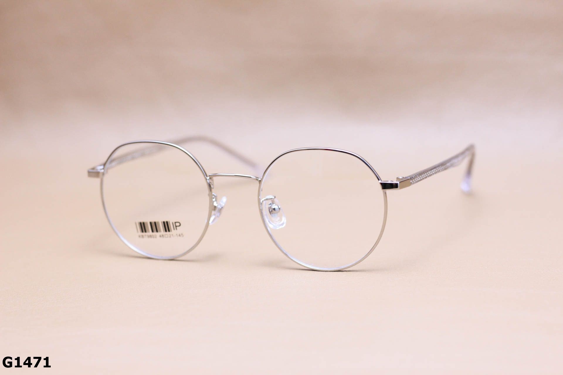 Gọng Kính Cận Tròn Ngố Thời Trang Unisex, Titanium Cao Cấp Thanh Mảnh - G1471