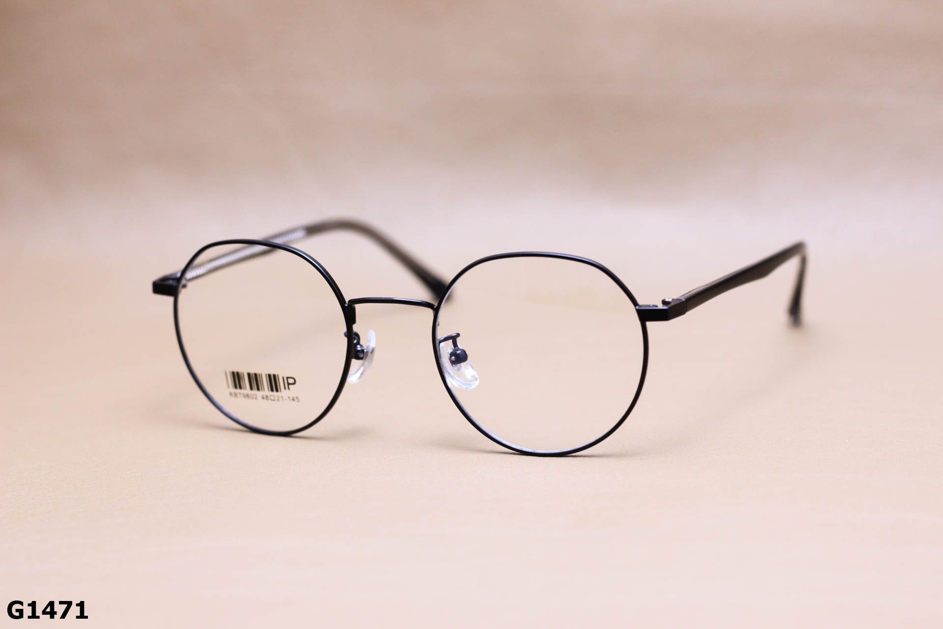Gọng Kính Cận Tròn Ngố Thời Trang Unisex, Titanium Cao Cấp Thanh Mảnh - G1471