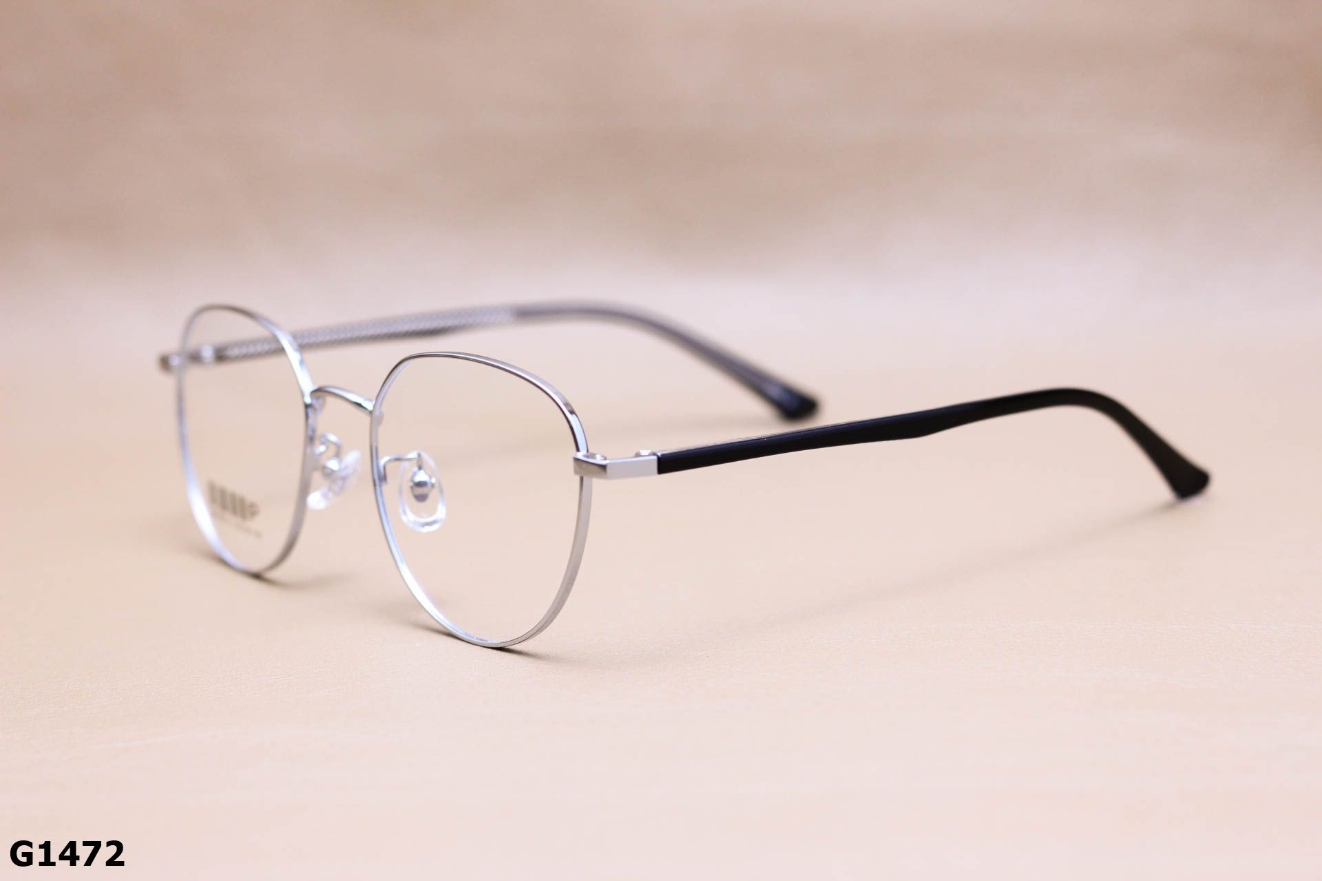 Gọng Kính Cận Tròn Ngố Thời Trang Unisex, Titanium Cao Cấp Thanh Mảnh - G1472