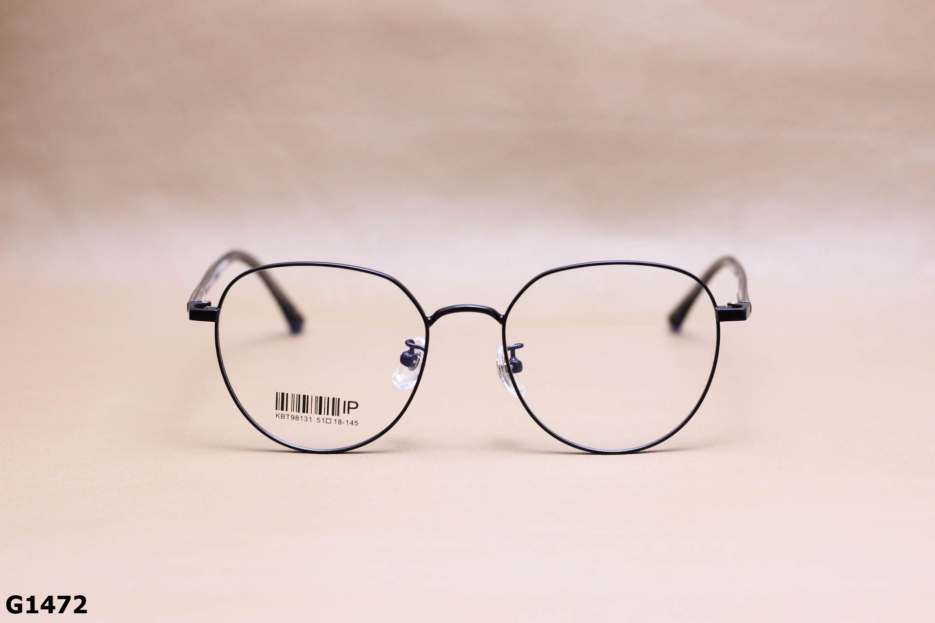 Gọng Kính Cận Tròn Ngố Thời Trang Unisex, Titanium Cao Cấp Thanh Mảnh - G1472