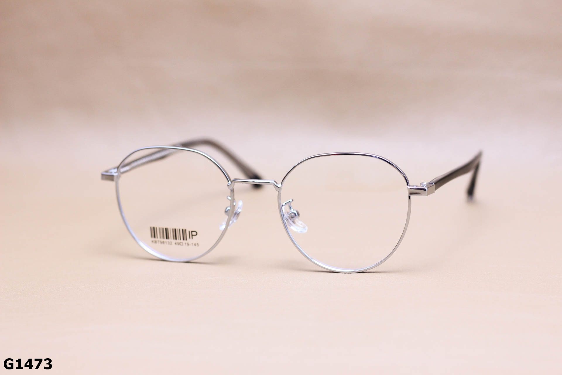 Gọng Kính Cận Tròn Ngố Thời Trang Unisex, Titanium Cao Cấp Thanh Mảnh - G1473