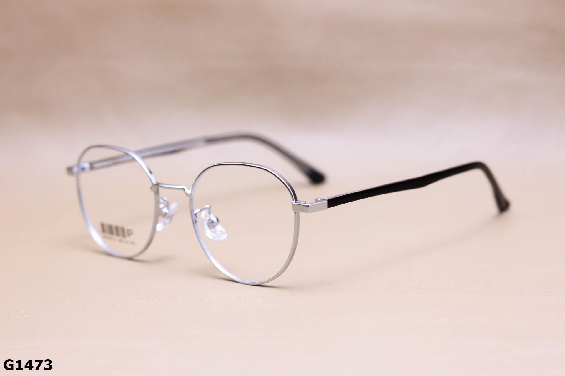 Gọng Kính Cận Tròn Ngố Thời Trang Unisex, Titanium Cao Cấp Thanh Mảnh - G1473