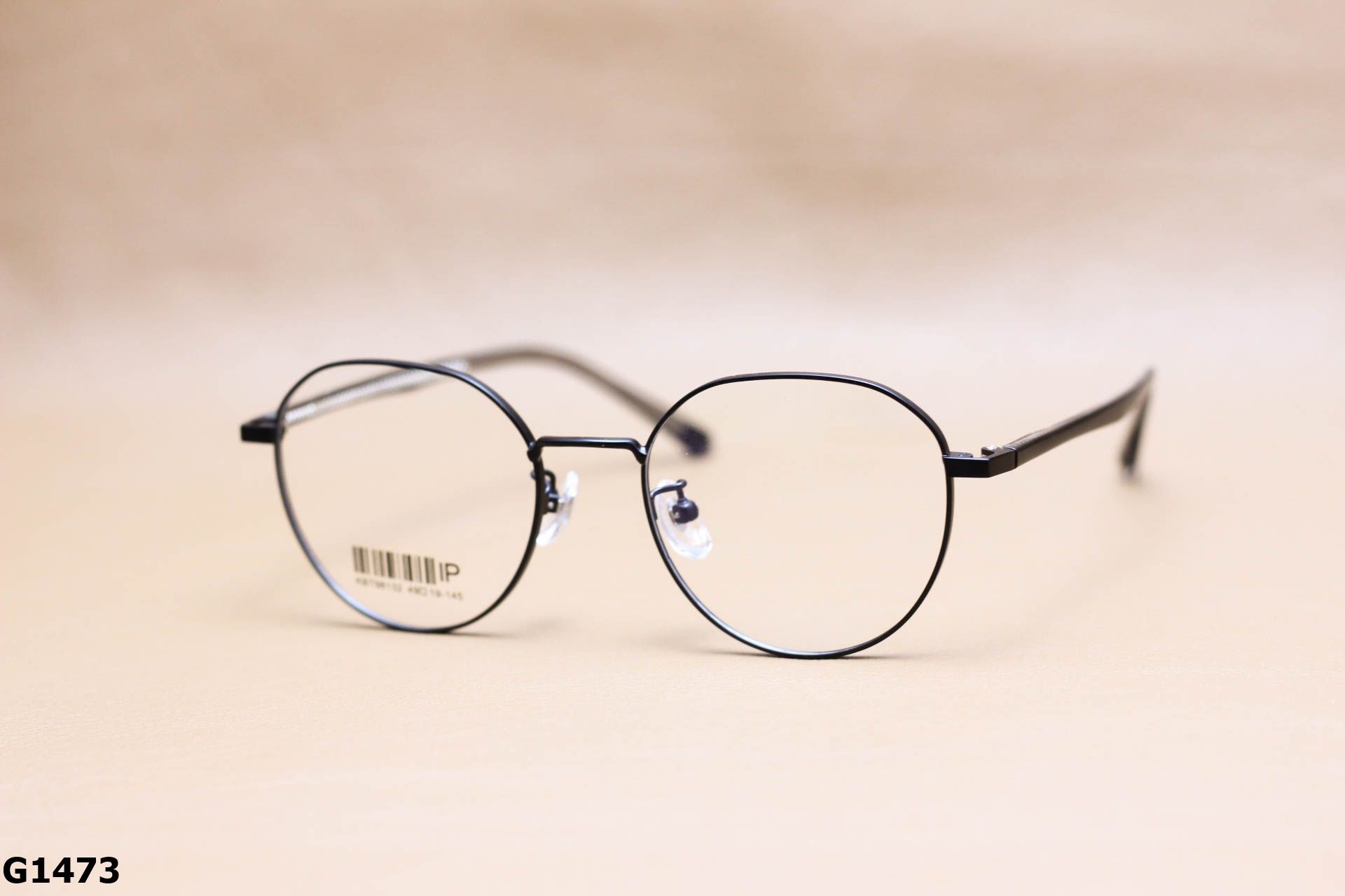 Gọng Kính Cận Tròn Ngố Thời Trang Unisex, Titanium Cao Cấp Thanh Mảnh - G1473