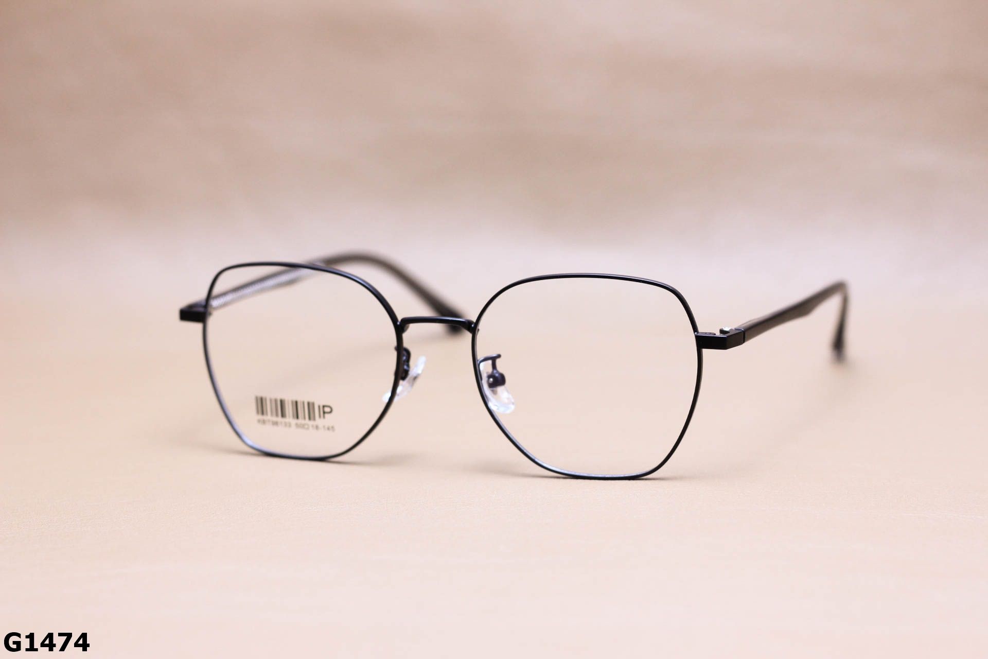 Gọng Kính Cận Lục Giác Thời Trang Unisex, Titanium Cao Cấp Thanh Mảnh - G1474