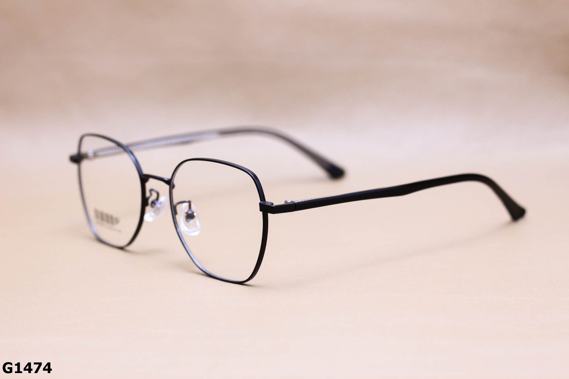 Gọng Kính Cận Lục Giác Thời Trang Unisex, Titanium Cao Cấp Thanh Mảnh - G1474