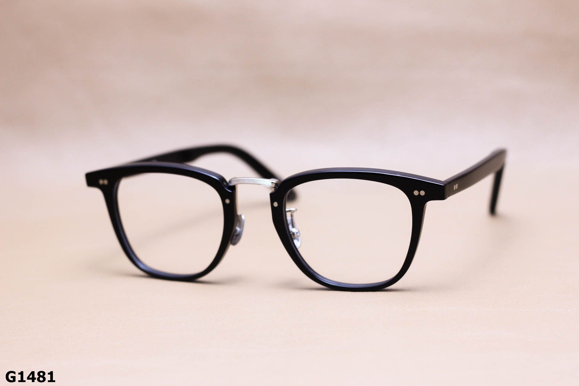 Gọng Kính Cận Nhựa Acetate Vuông Bầu Thời Trang Unisex - G1481