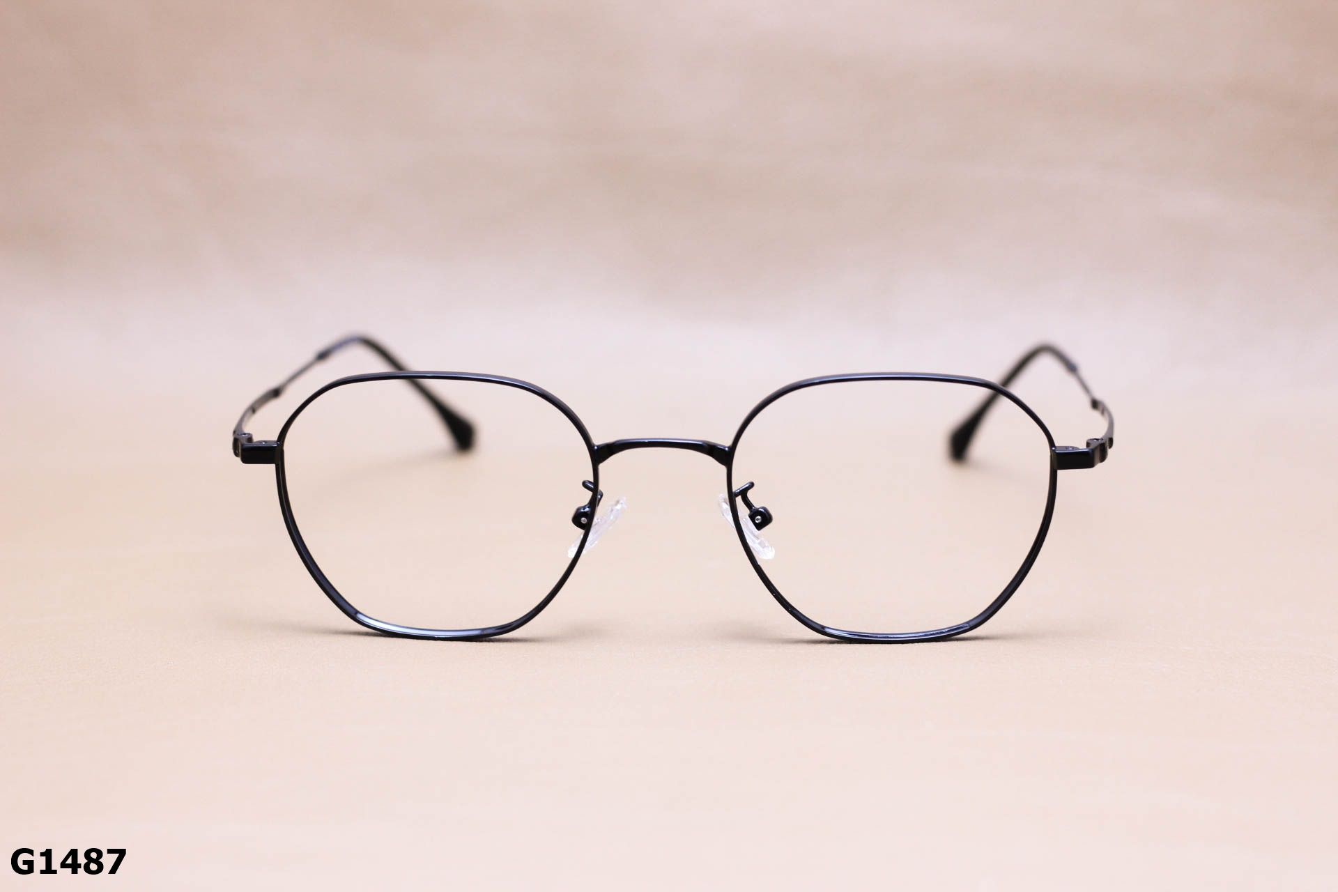 Gọng Kính Cận Thời Trang Lục Giác, Hợp Kim Unisex Thanh Mảnh - G1487
