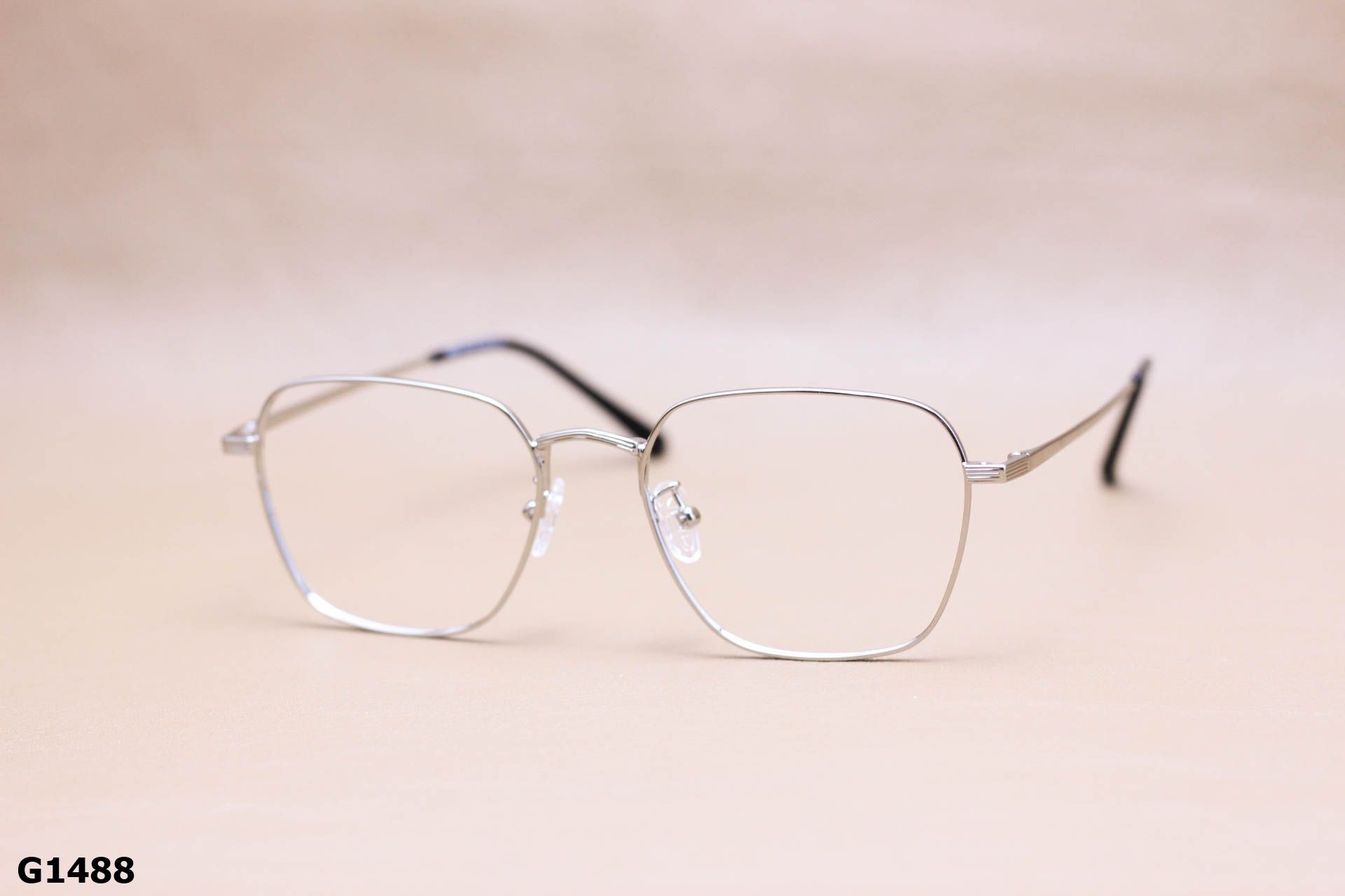 Gọng Kính Cận Thời Trang Vuông Bầu, Hợp Kim Unisex Thanh Mảnh - G1488