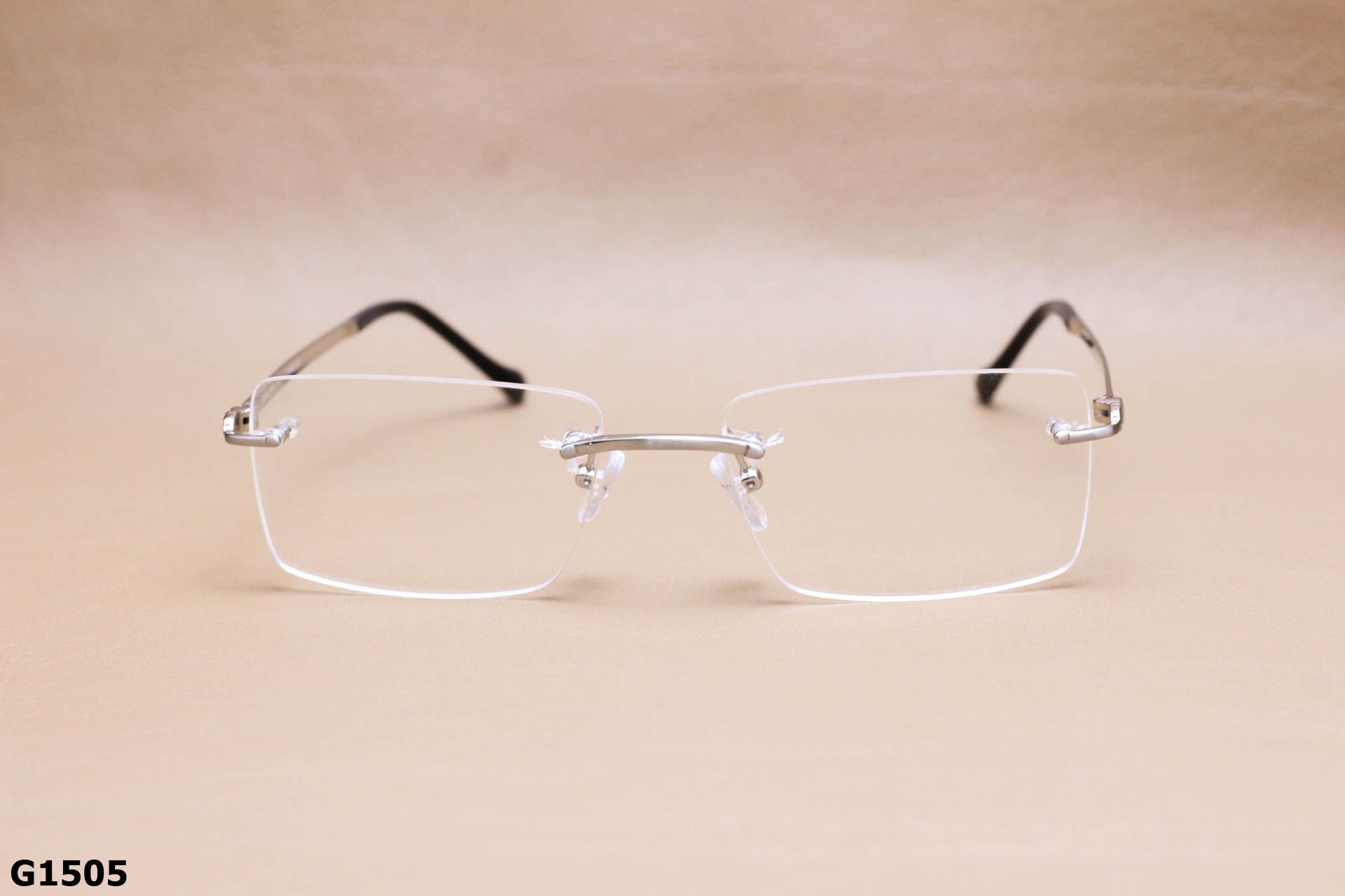 Gọng Kính Cận Thép Không Gỉ Cao Cấp, Gọng Khoan Unisex - G1505