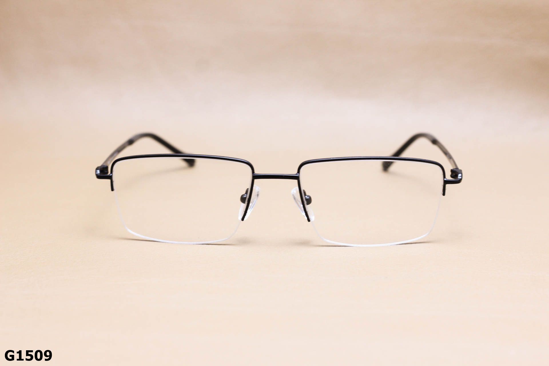 Gọng Kính Cận Titanium Cao Cấp, Nửa Viền Thời Trang Unisex - G1509