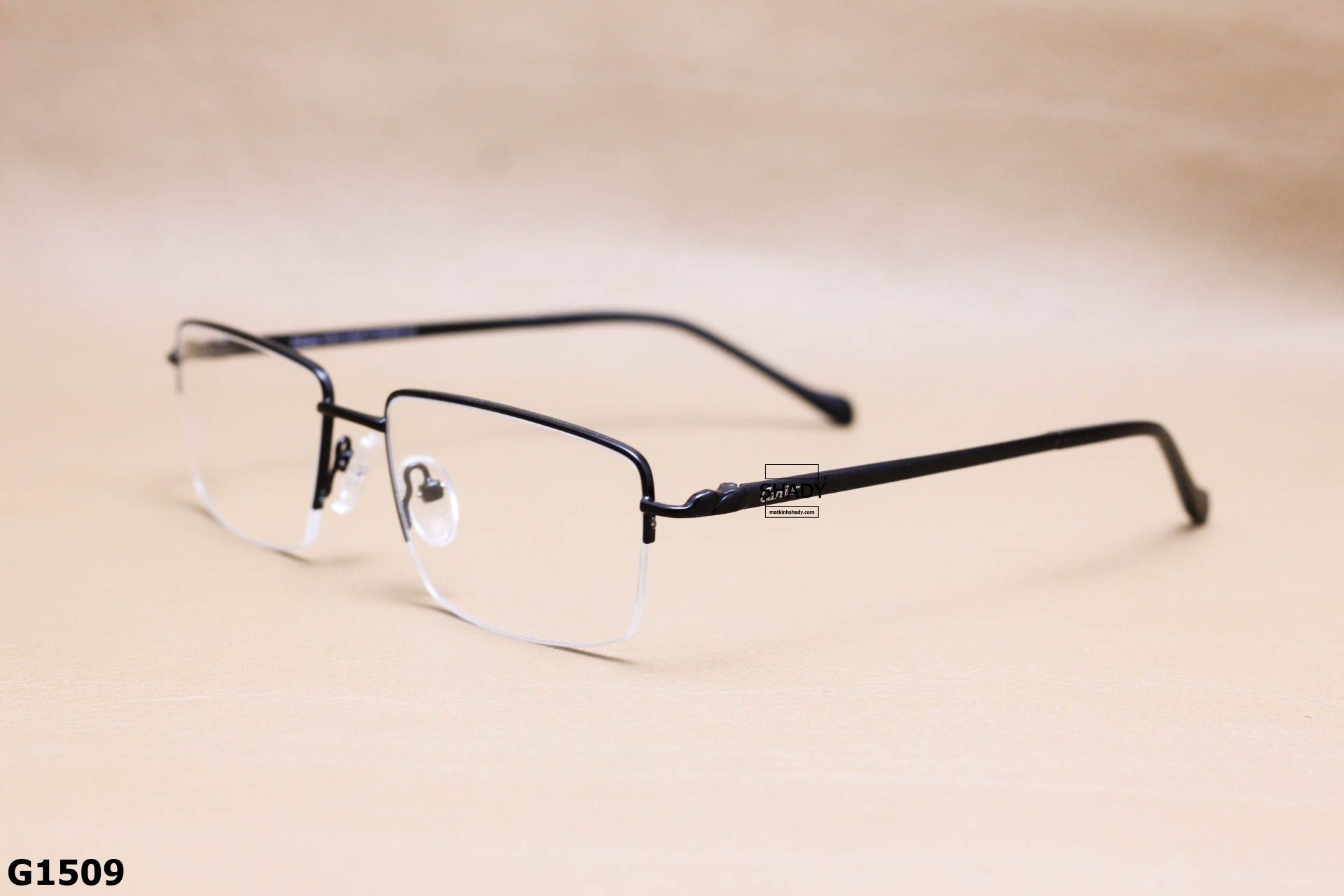 Gọng Kính Cận Titanium Cao Cấp, Nửa Viền Thời Trang Unisex - G1509
