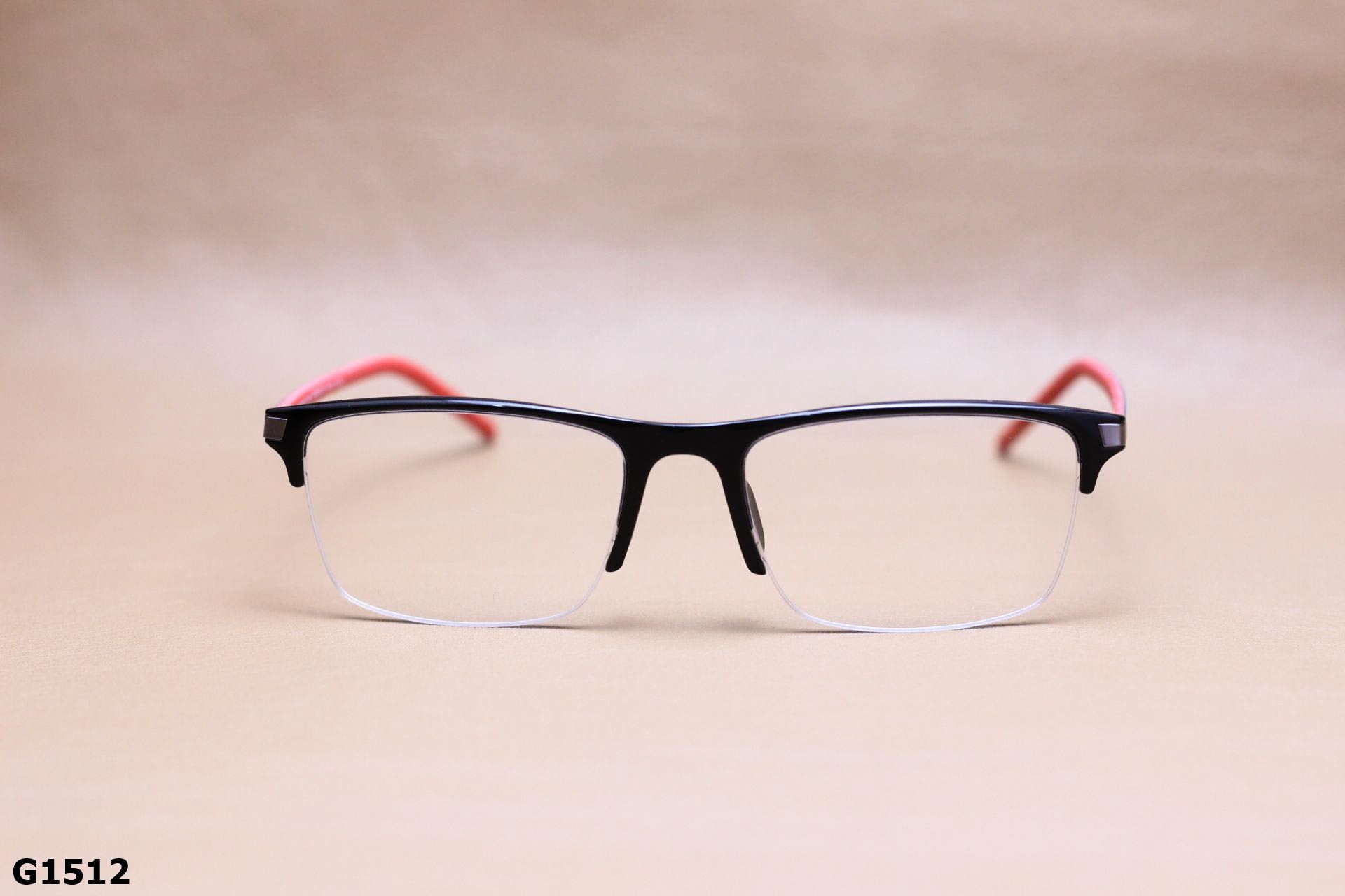 Gọng Kính Cận Nhựa Dẻo Ultem Vuông Nửa Viền Cao Cấp Unisex - G1512