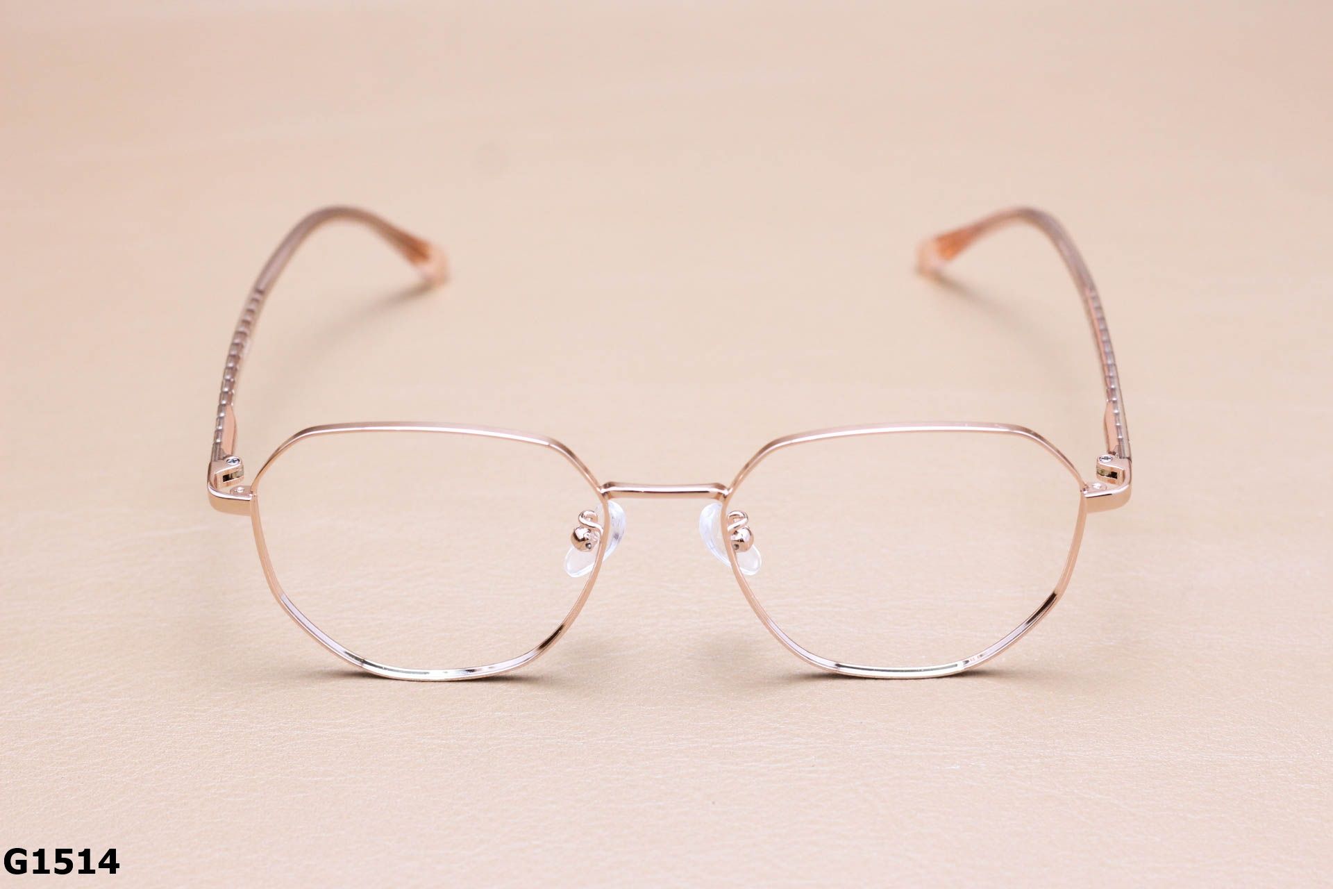 Gọng Kính Cận Hợp Kim Lục Giác Thời Trang Unisex - G1514