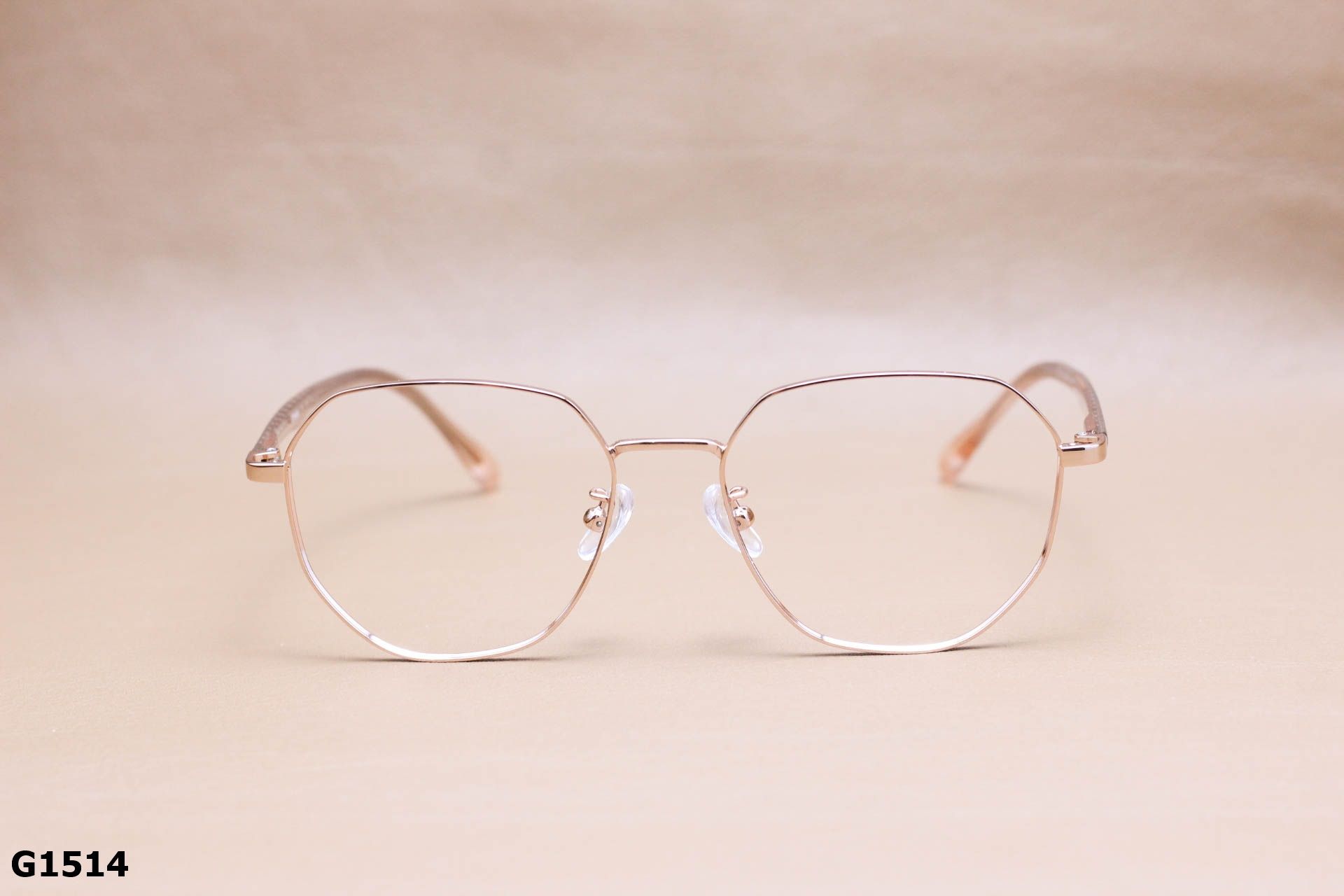 Gọng Kính Cận Hợp Kim Lục Giác Thời Trang Unisex - G1514