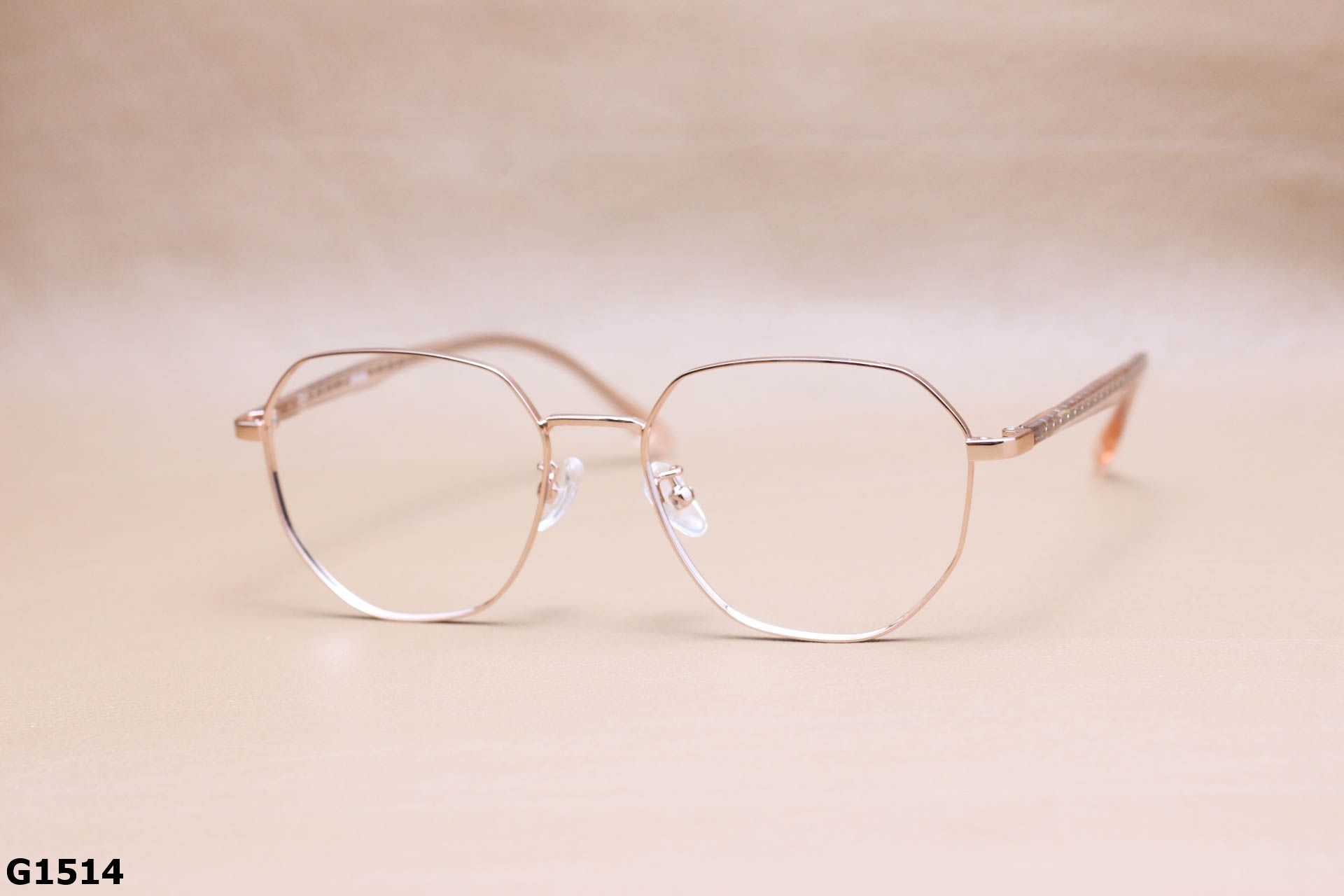 Gọng Kính Cận Hợp Kim Lục Giác Thời Trang Unisex - G1514