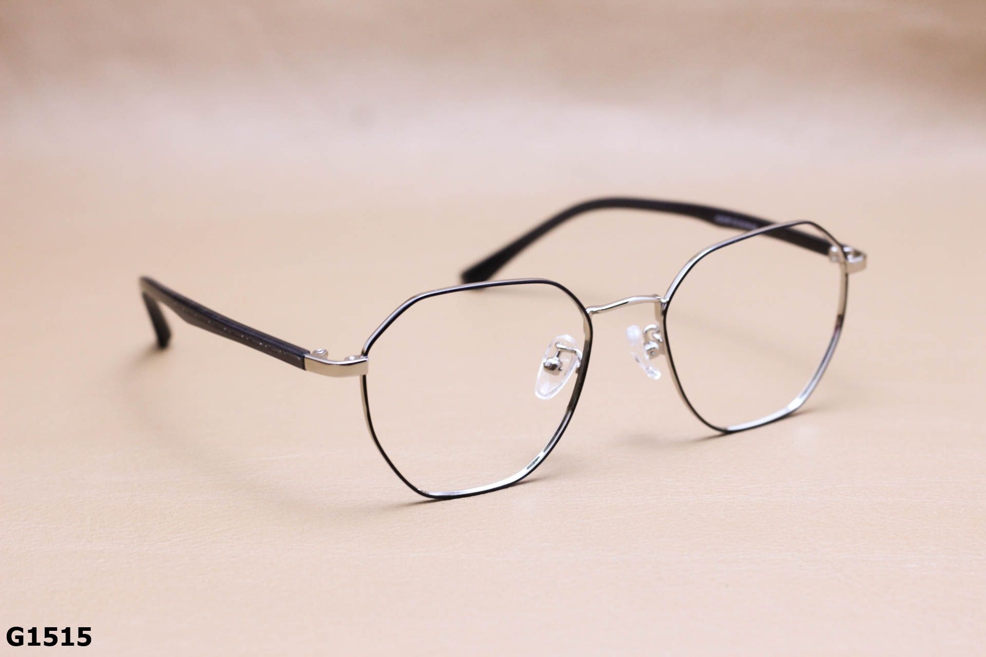 Gọng Kính Cận Hợp Kim Lục Giác Thời Trang Unisex - G1515