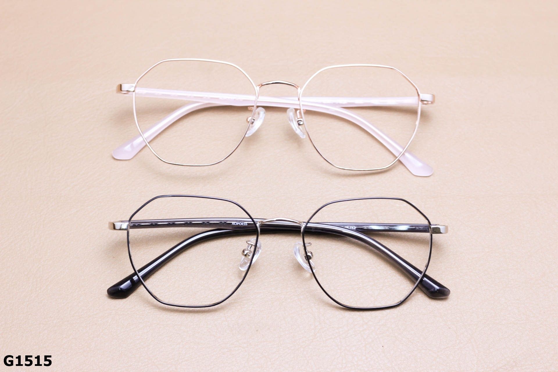 Gọng Kính Cận Hợp Kim Lục Giác Thời Trang Unisex - G1515