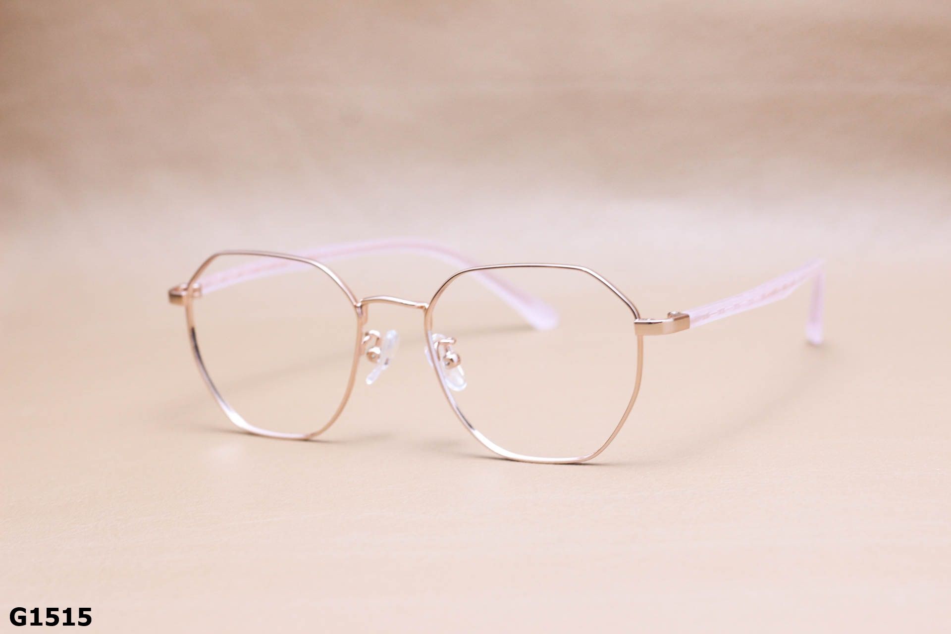 Gọng Kính Cận Hợp Kim Lục Giác Thời Trang Unisex - G1515