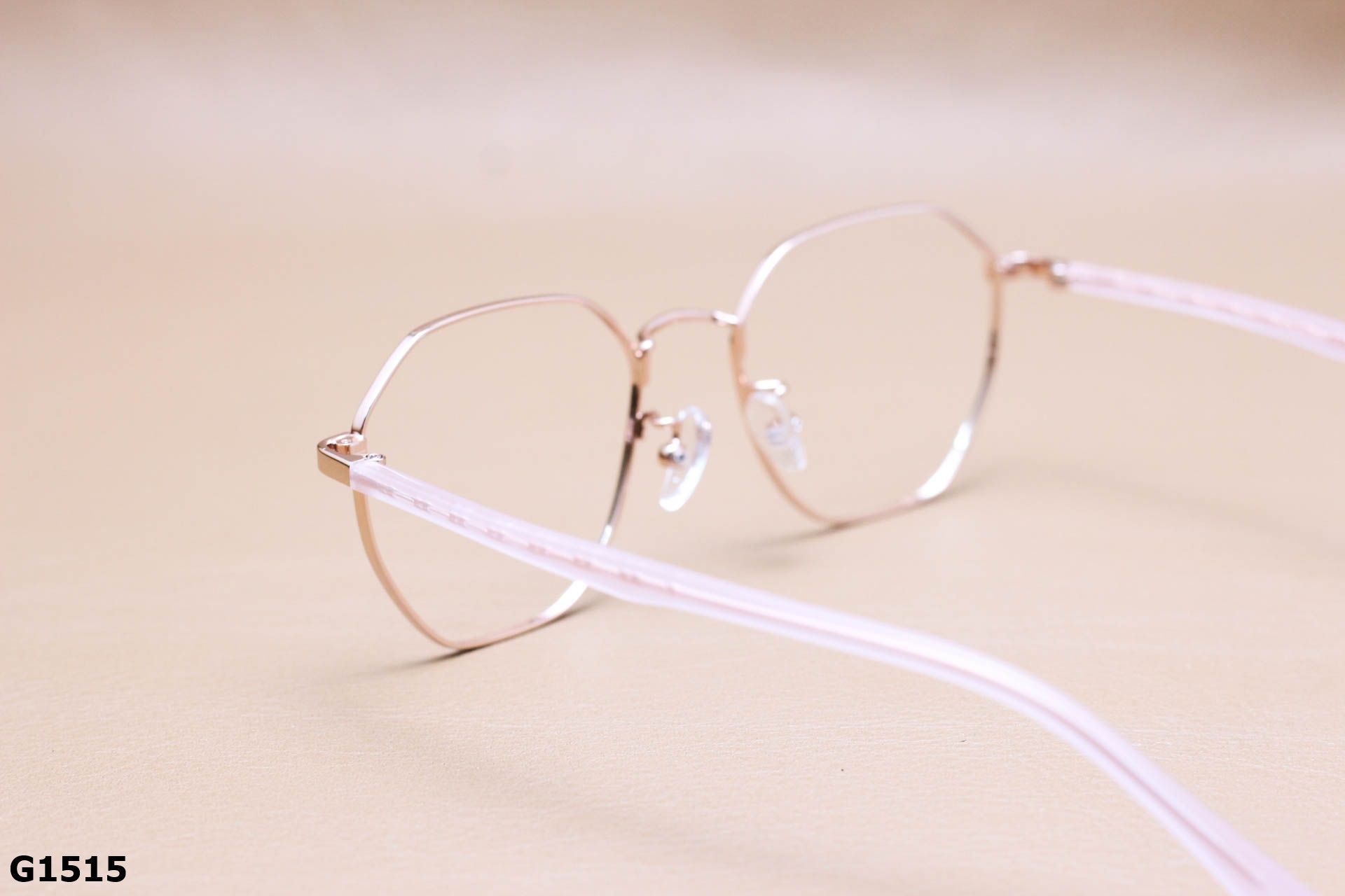 Gọng Kính Cận Hợp Kim Lục Giác Thời Trang Unisex - G1515