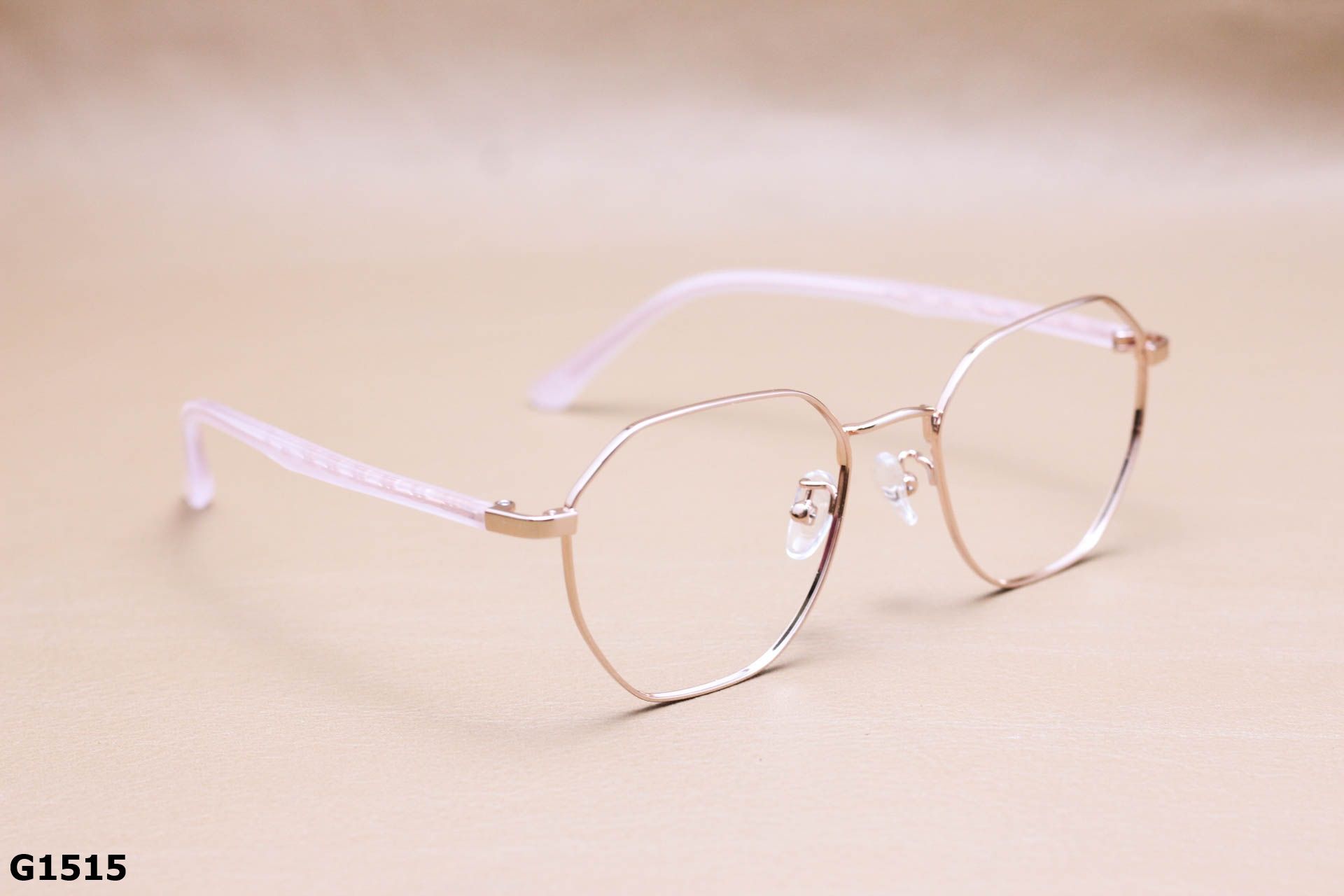Gọng Kính Cận Hợp Kim Lục Giác Thời Trang Unisex - G1515