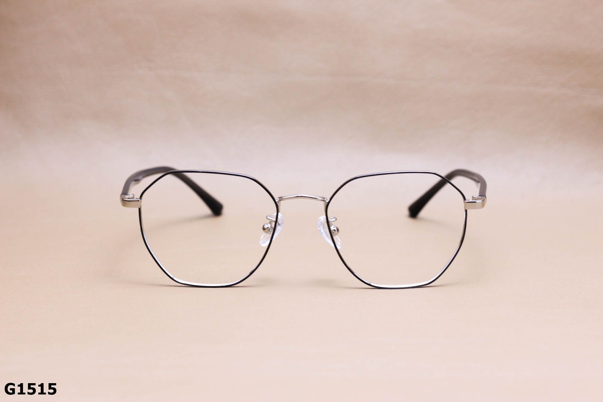 Gọng Kính Cận Hợp Kim Lục Giác Thời Trang Unisex - G1515