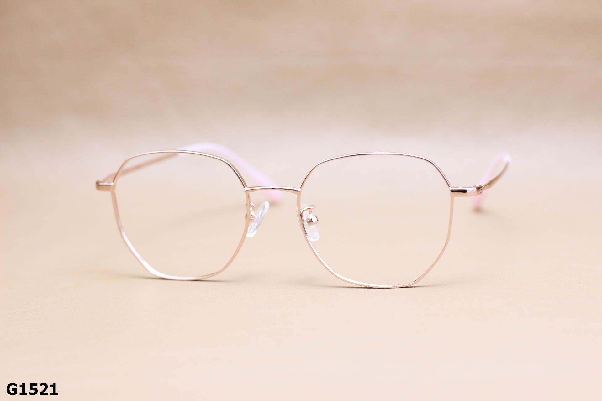 Gọng Kính Cận Hợp Kim Cao Cấp, Dáng Lục Giác Thời Trang Unisex - G1521