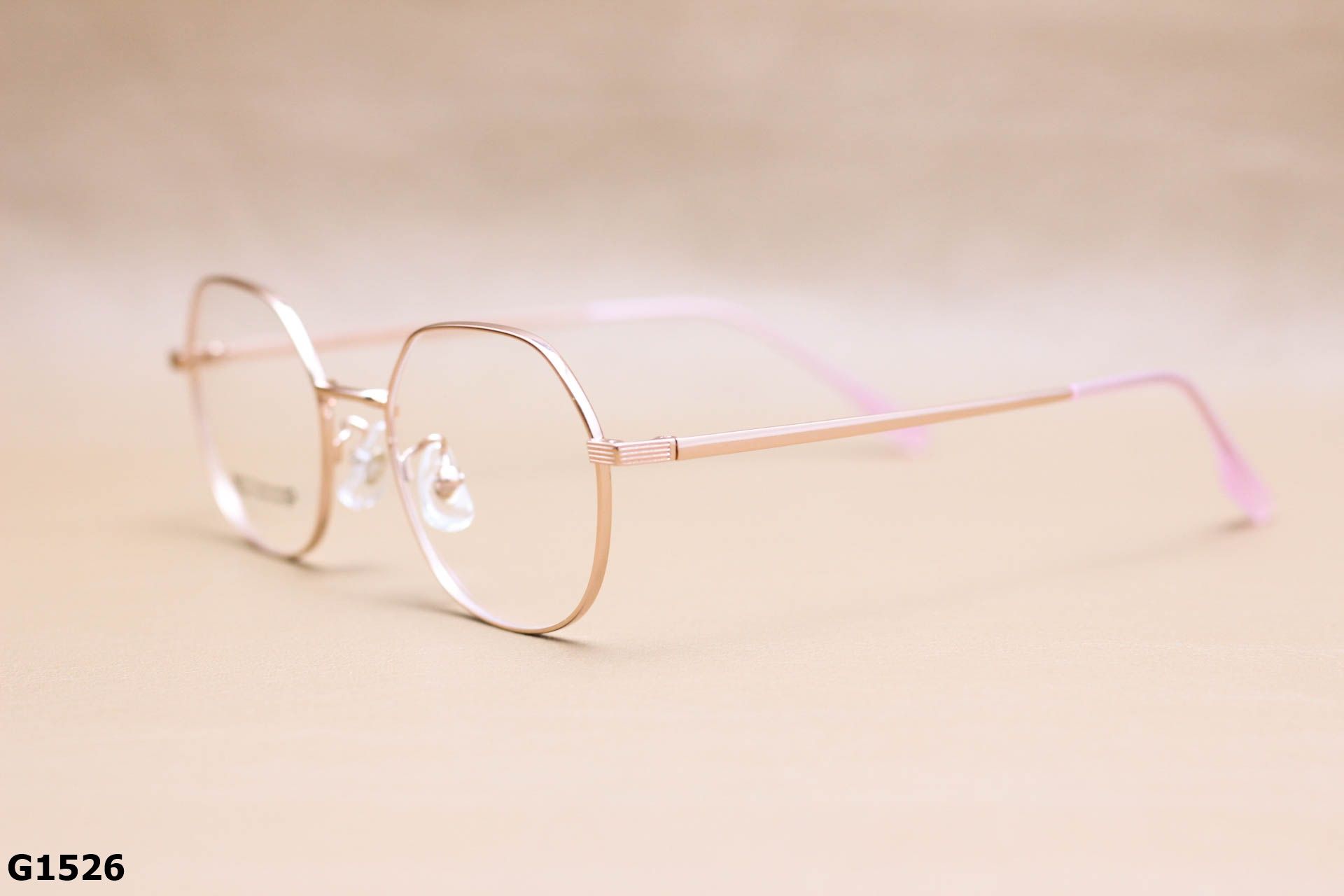 Gọng Kính Cận Lục Giác Thời Trang Unisex, Titanium Cao Cấp Thanh Mảnh - G1526