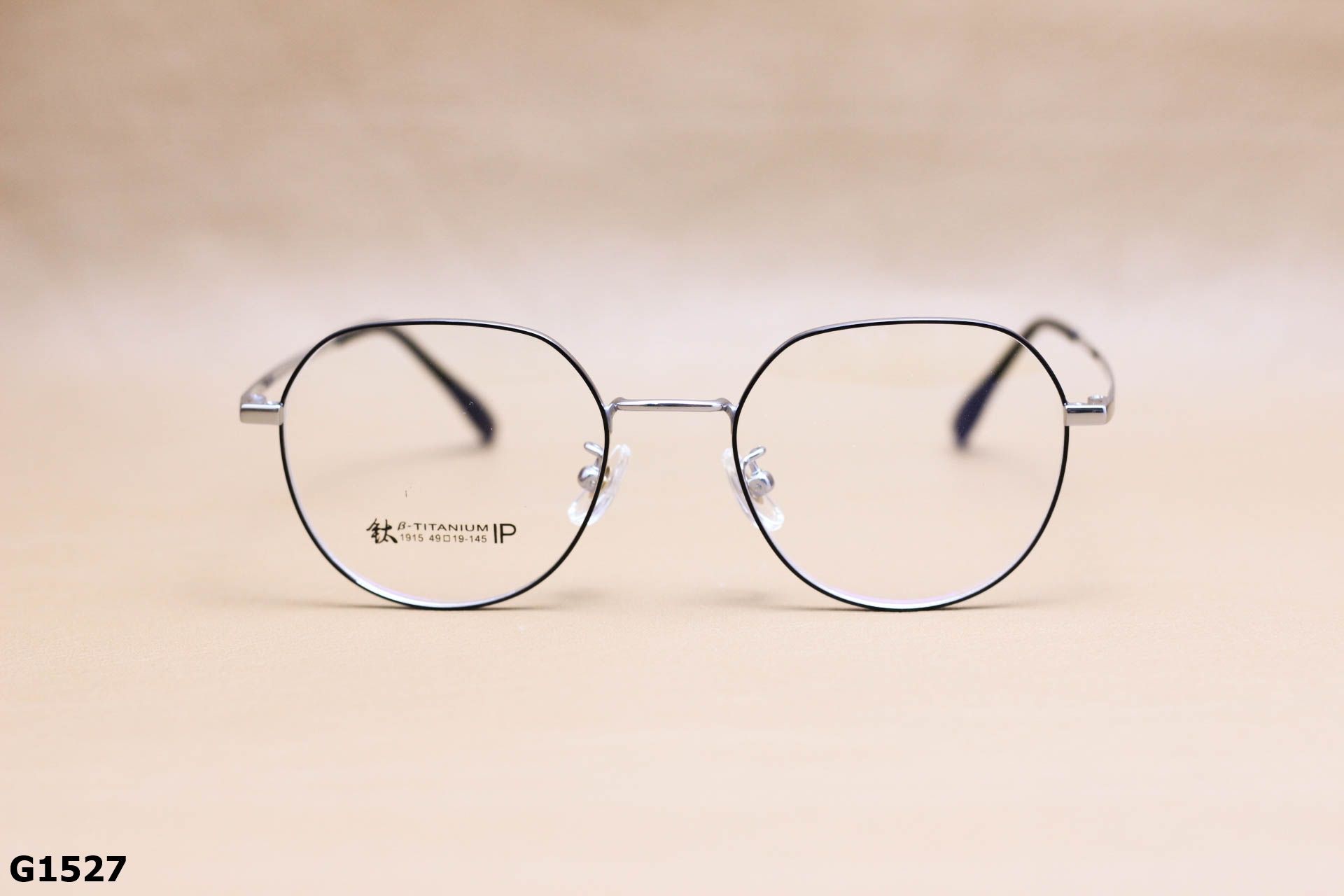 Gọng Kính Cận Lục Giác Thời Trang Unisex, Titanium Cao Cấp Thanh Mảnh - G1527